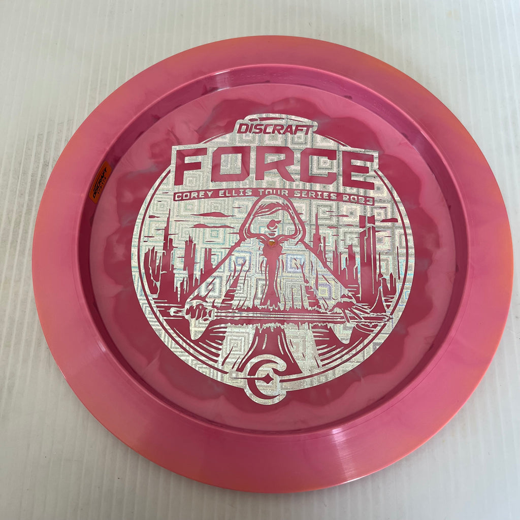 Discraft 2023 Corey Ellis Tour Series Swirly ESP Force 12/5/0/3