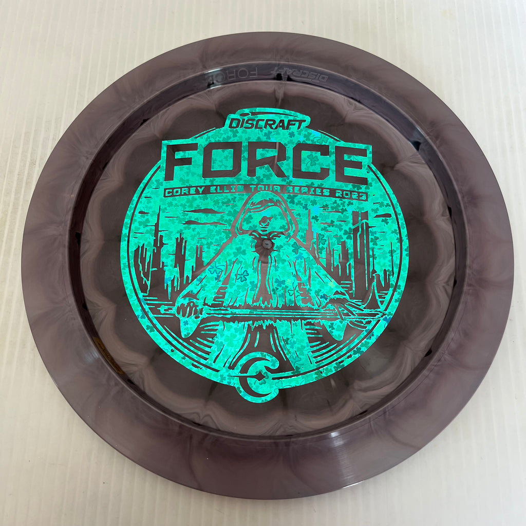 Discraft 2023 Corey Ellis Tour Series Swirly ESP Force 12/5/0/3