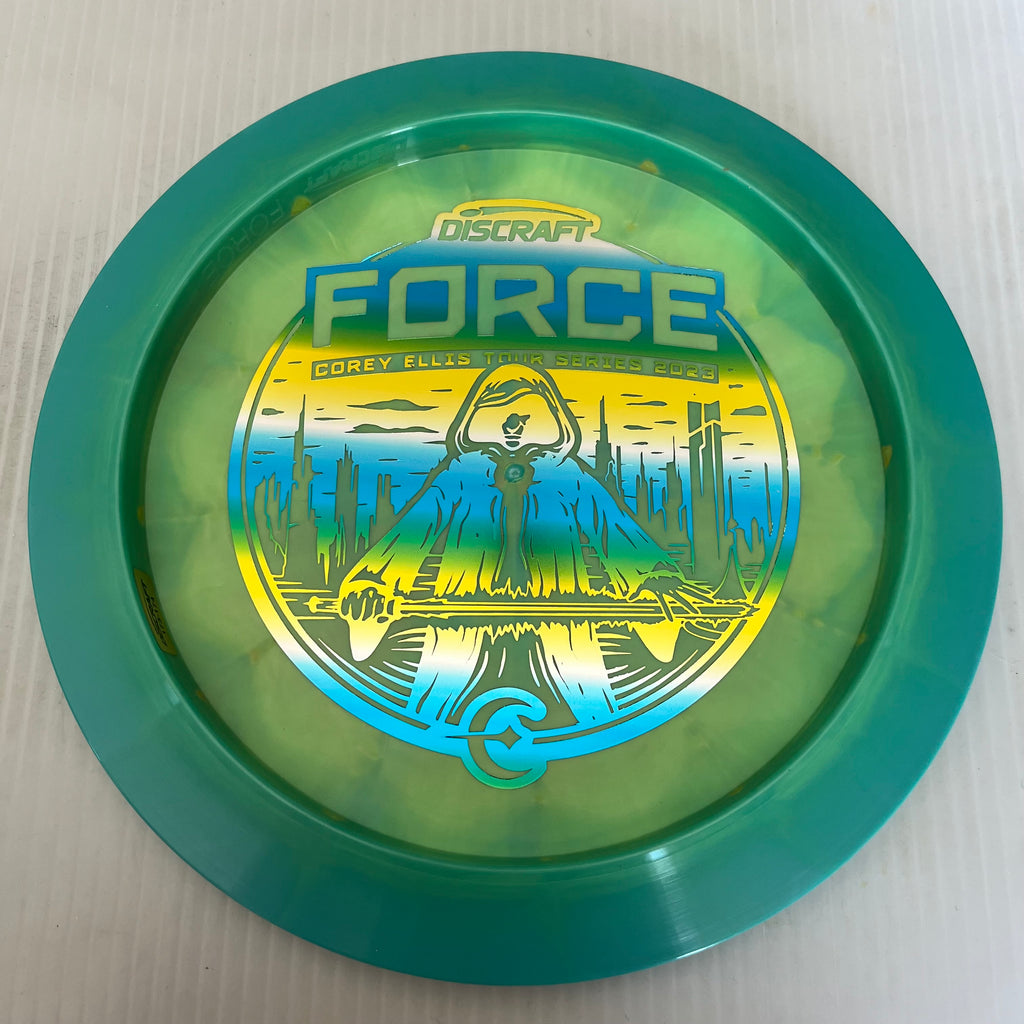 Discraft 2023 Corey Ellis Tour Series Swirly ESP Force 12/5/0/3
