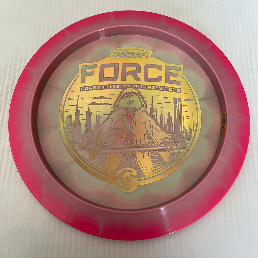 Discraft 2023 Corey Ellis Tour Series Swirly ESP Force 12/5/0/3