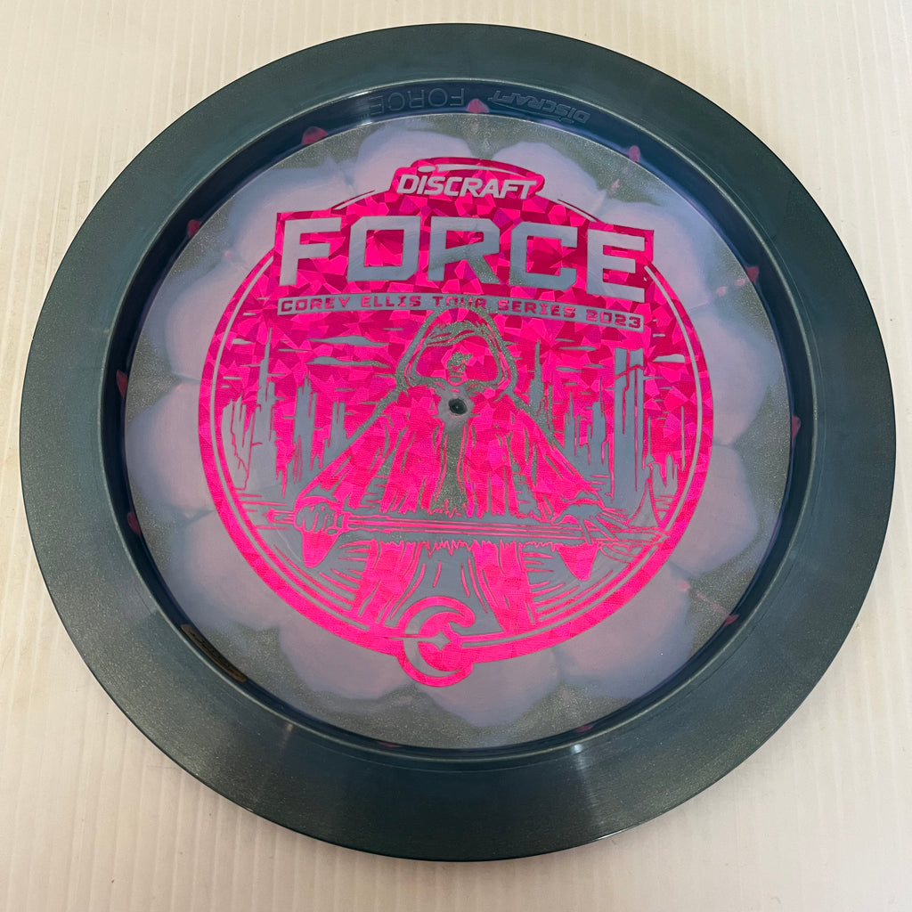 Discraft 2023 Corey Ellis Tour Series Swirly ESP Force 12/5/0/3