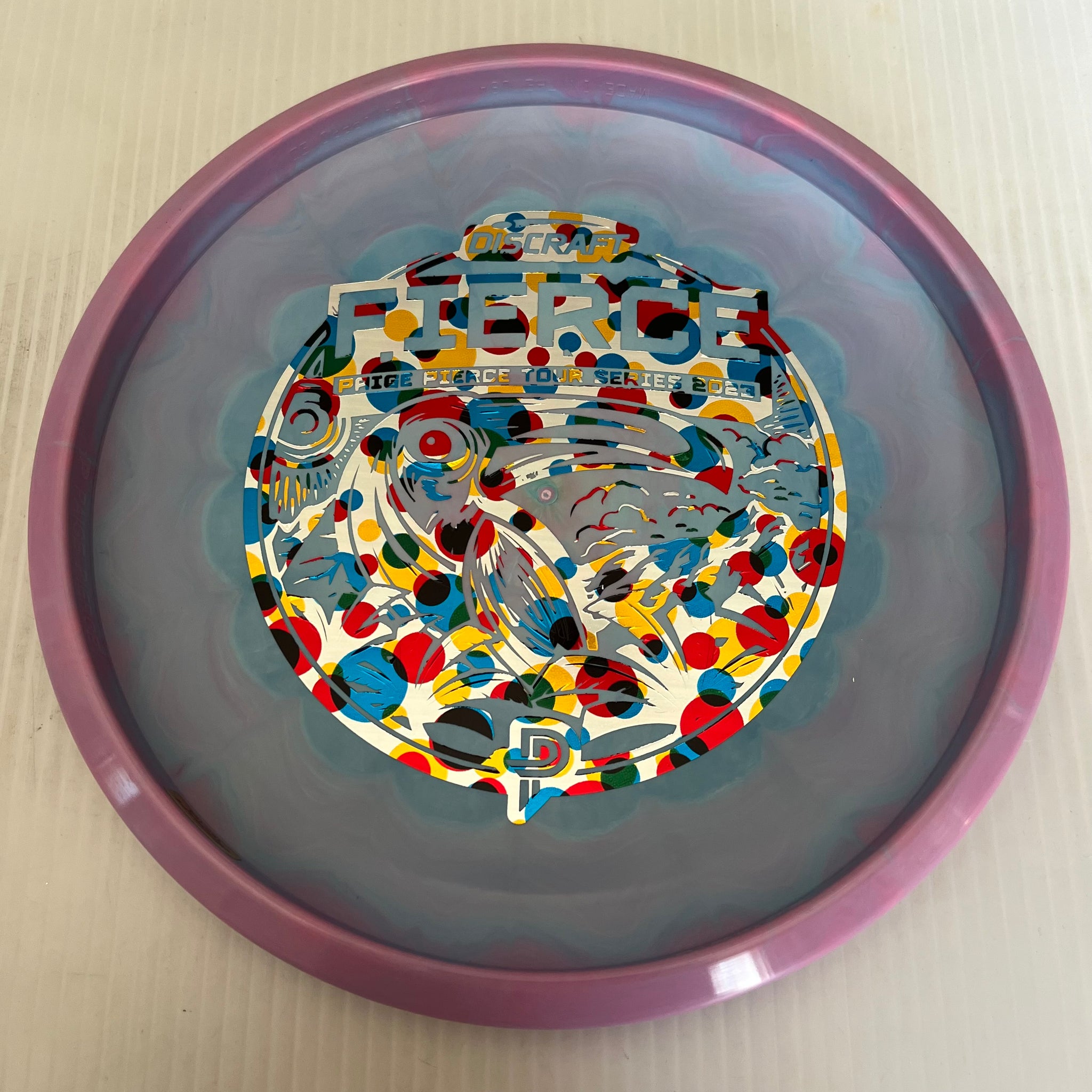 Discraft 2023 Paige Pierce Tour Series Swirly ESP Fierce 3/4/-2/0