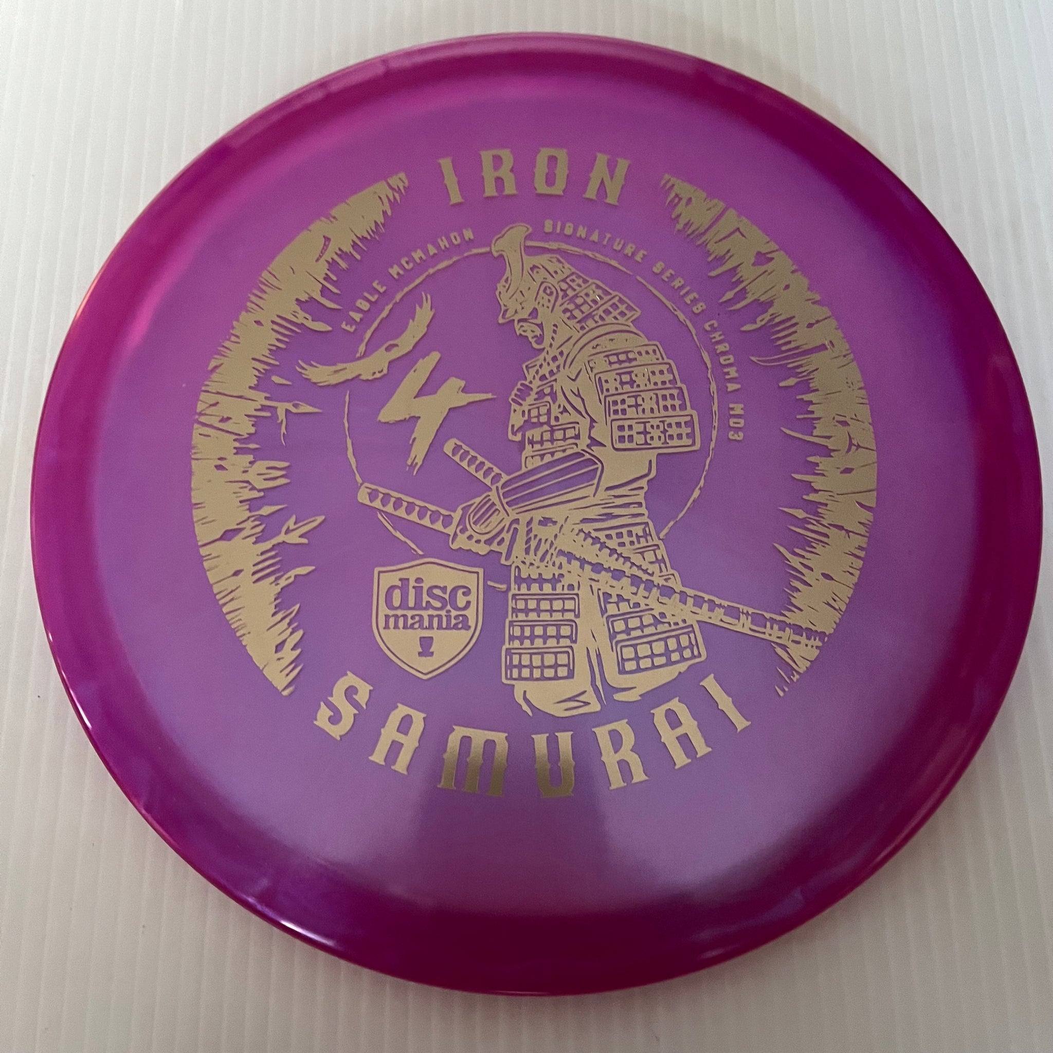 Discmania Eagle McMahon Iron Samurai 4 Chroma MD3 5/5/0/1