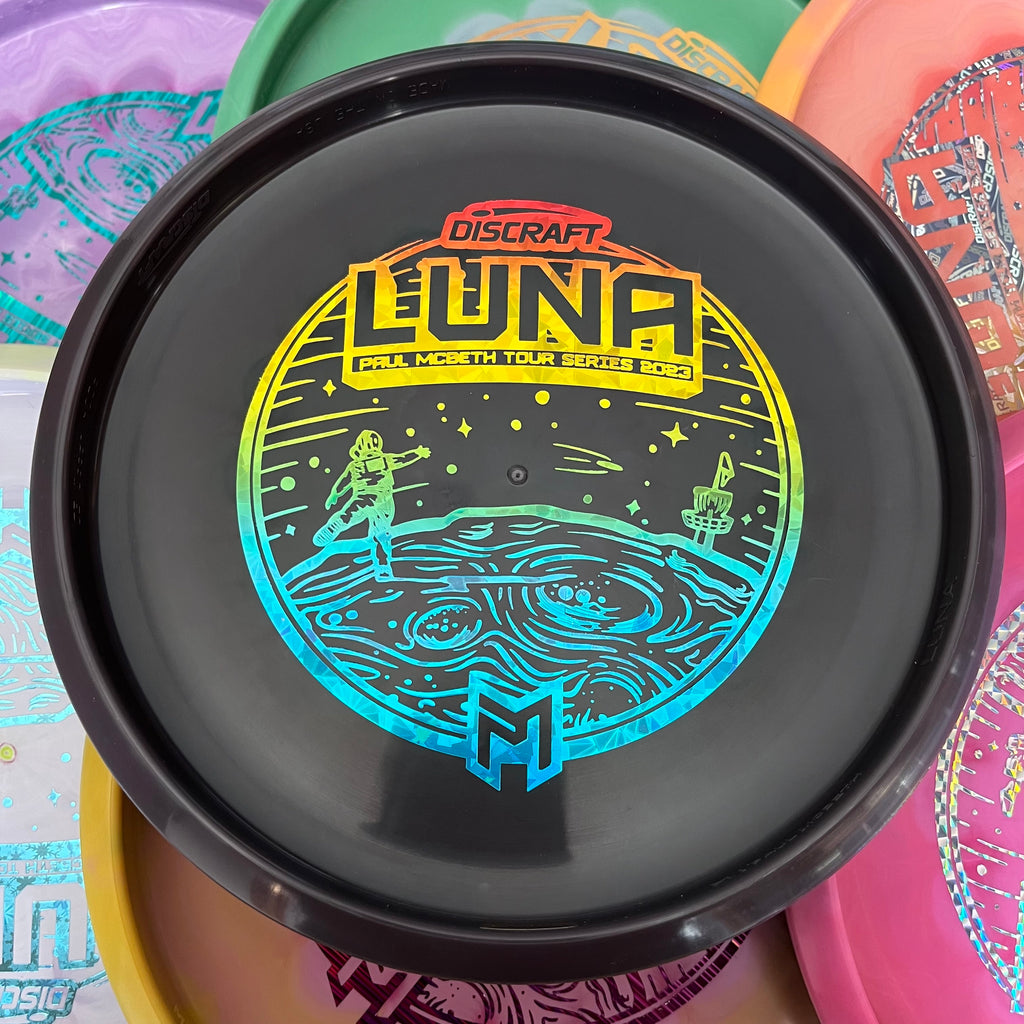 Discraft 2023 Paul McBeth Tour Series Swirly ESP Luna 3/4/0/2