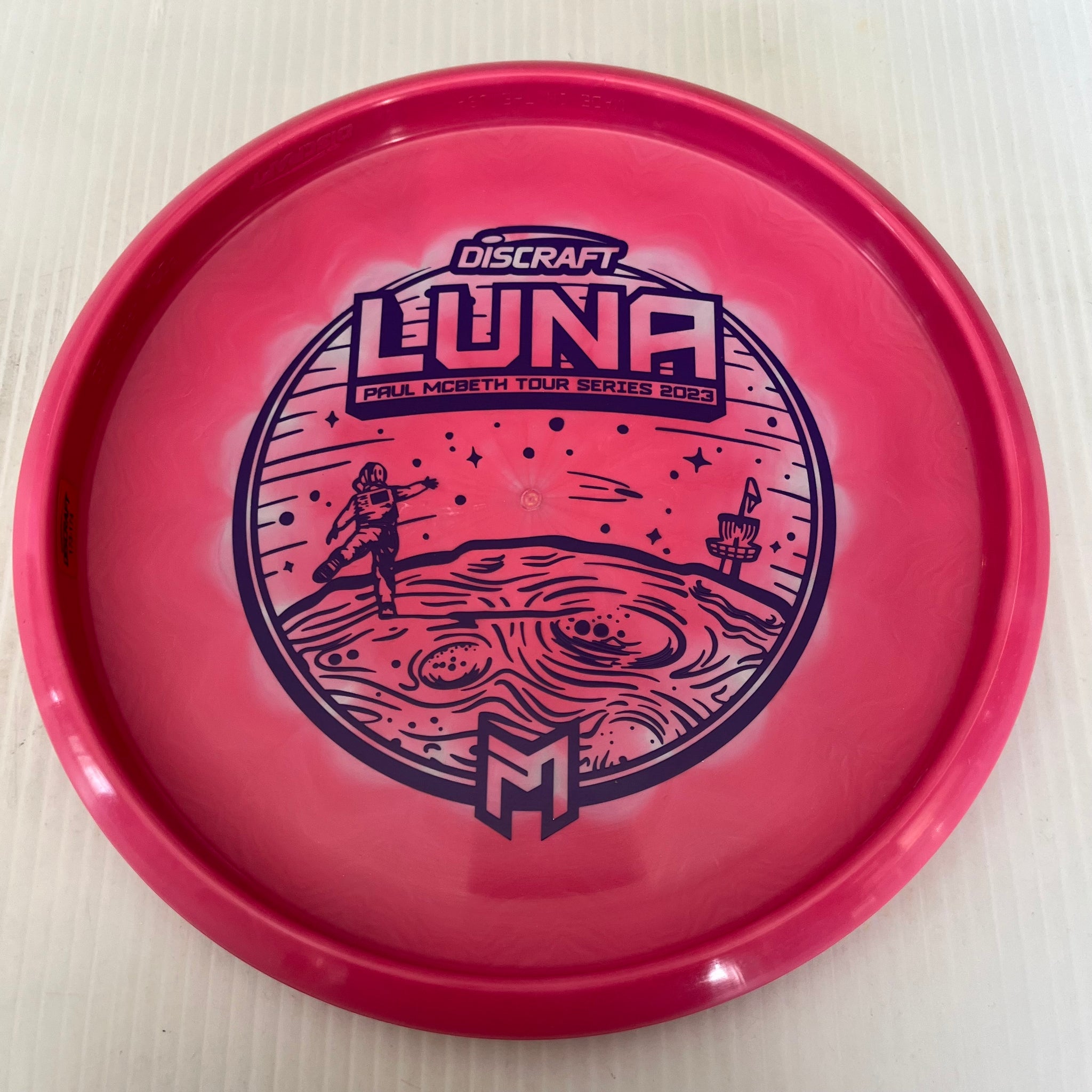 Discraft 2023 Paul McBeth Tour Series Swirly ESP Luna 3/4/0/2