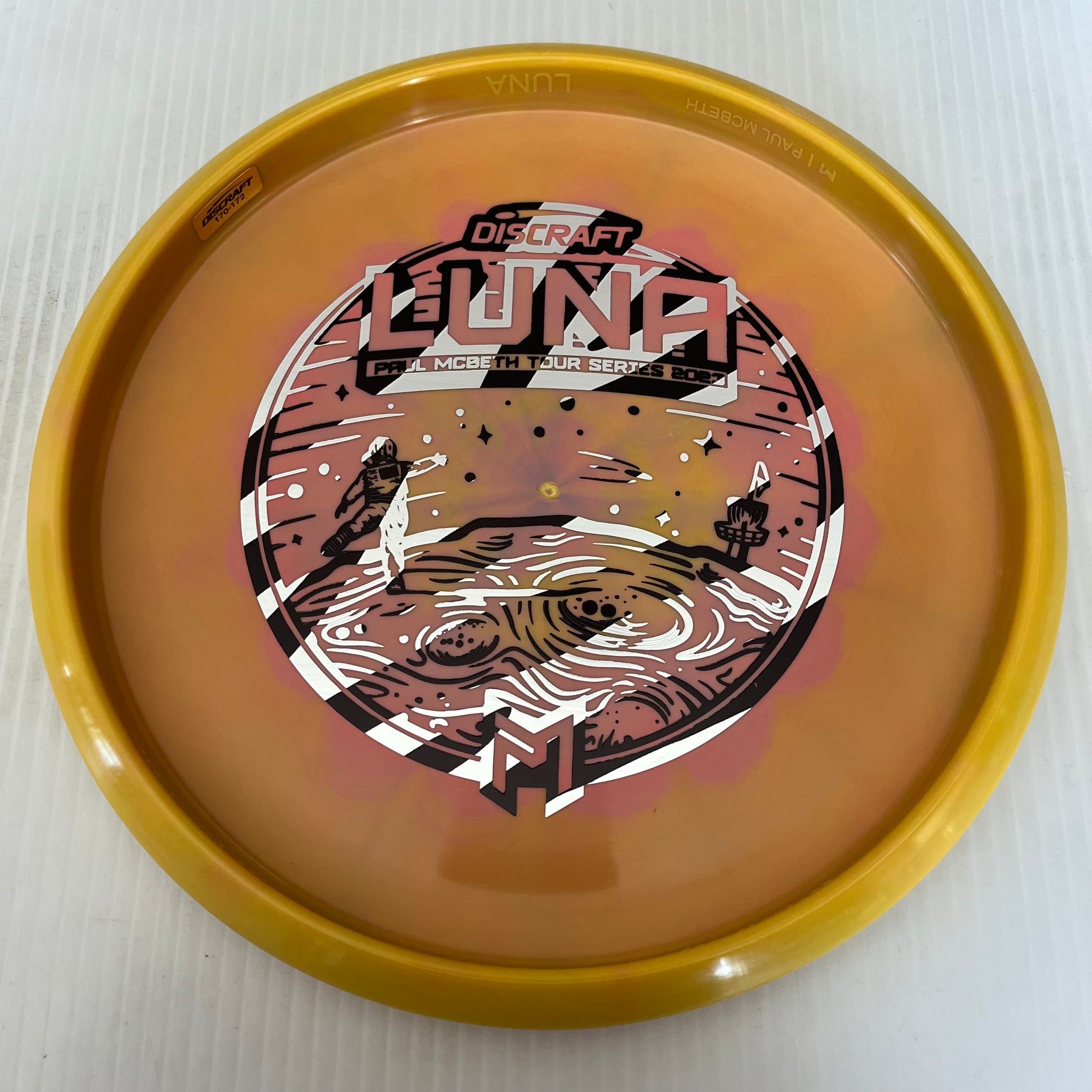 Discraft 2023 Paul McBeth Tour Series Swirly ESP Luna 3/4/0/2