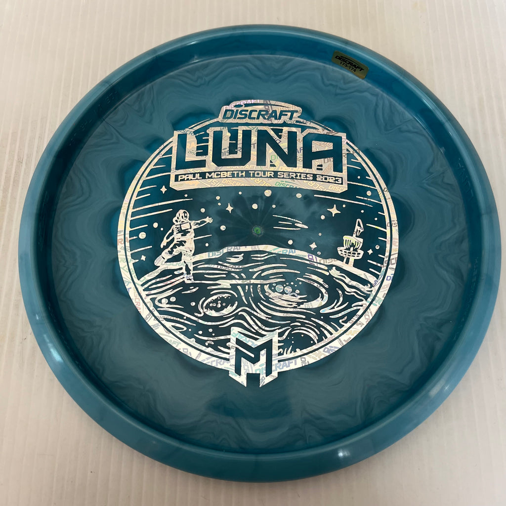 Discraft 2023 Paul McBeth Tour Series Swirly ESP Luna 3/4/0/2