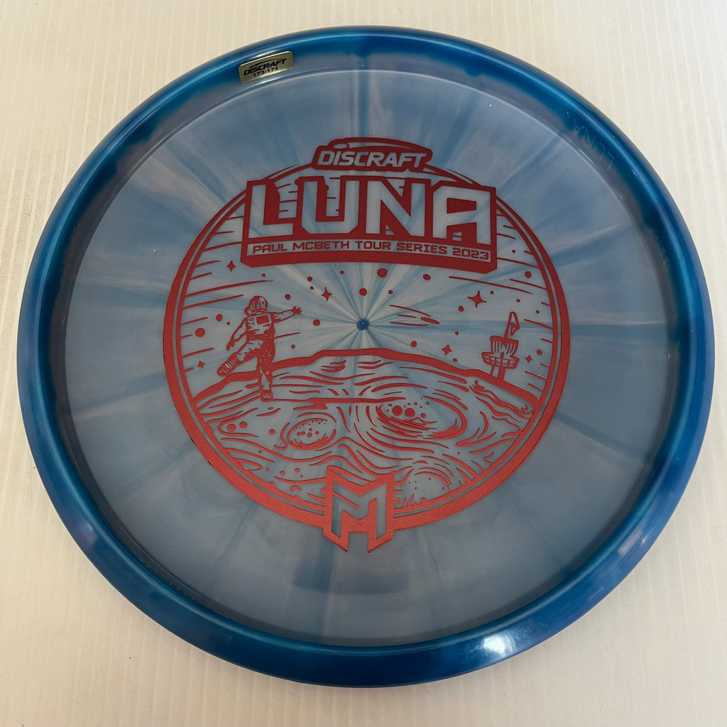 Discraft 2023 Paul McBeth Tour Series Swirly ESP Luna 3/4/0/2