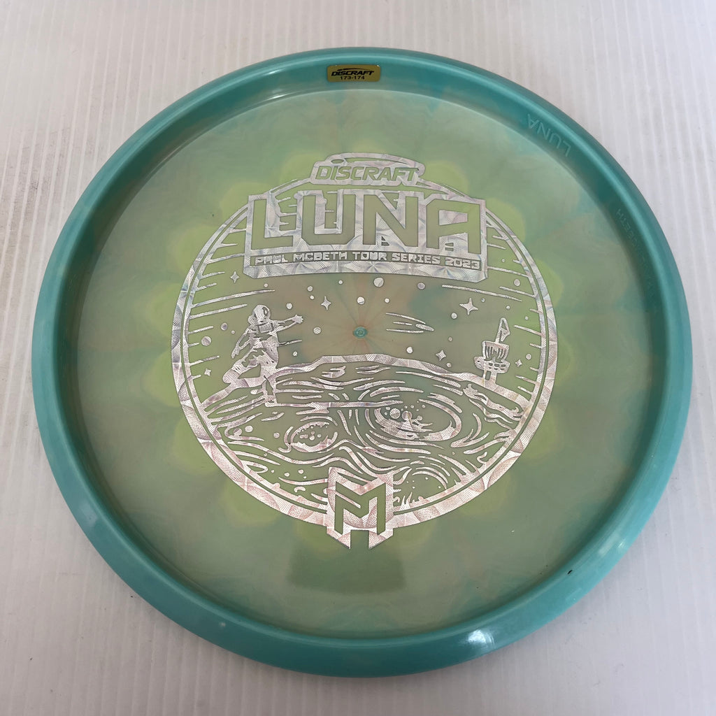 Discraft 2023 Paul McBeth Tour Series Swirly ESP Luna 3/4/0/2