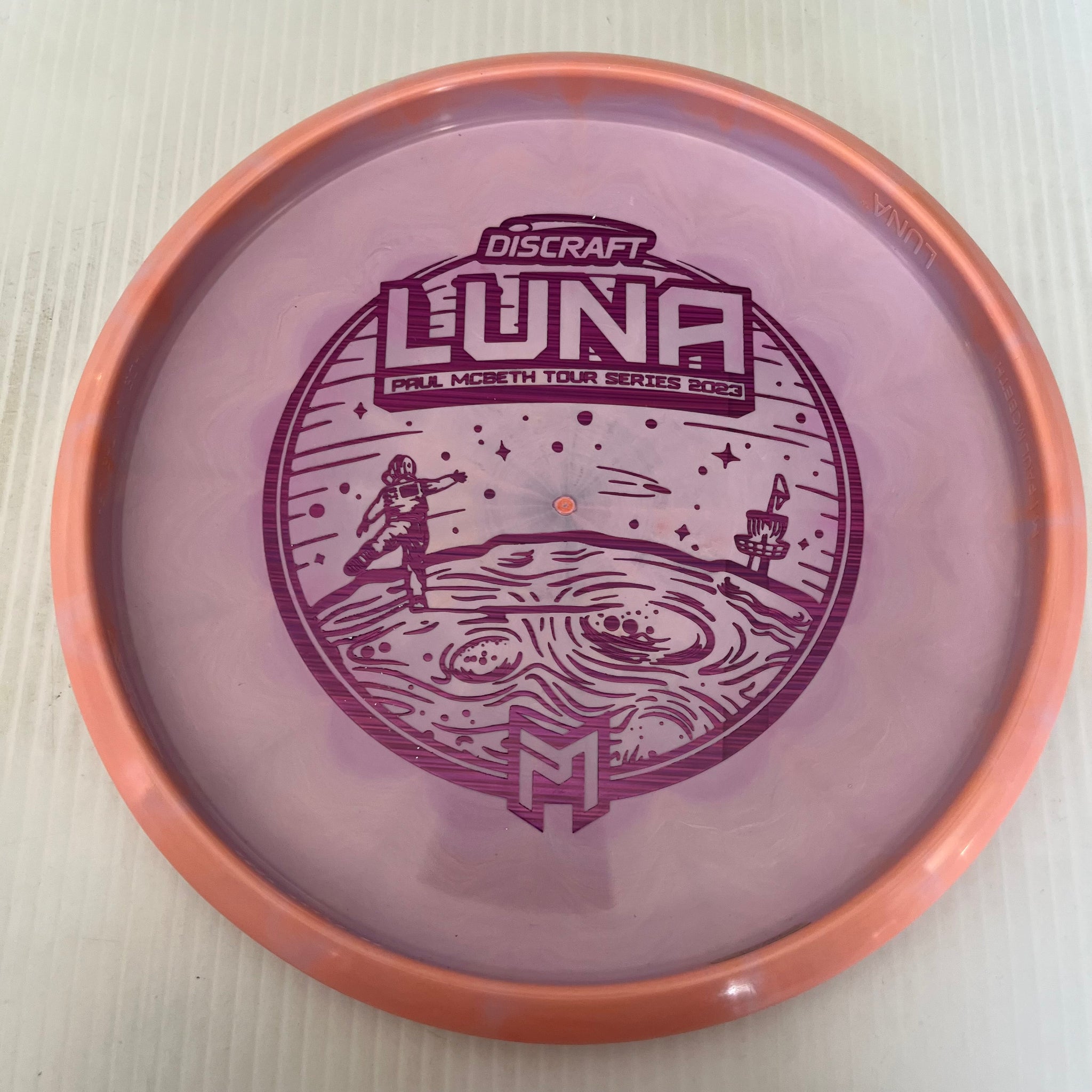 Discraft 2023 Paul McBeth Tour Series Swirly ESP Luna 3/4/0/2