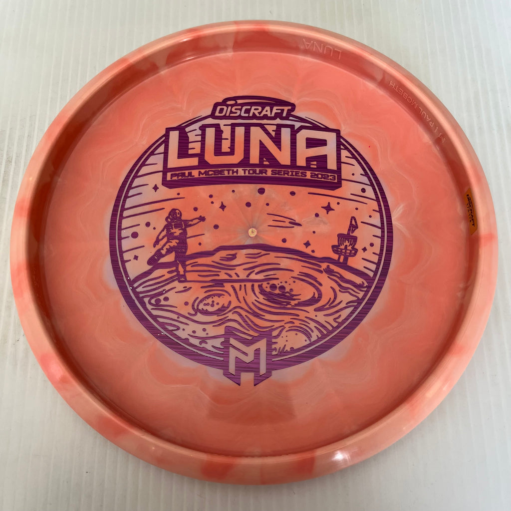 Discraft 2023 Paul McBeth Tour Series Swirly ESP Luna 3/4/0/2