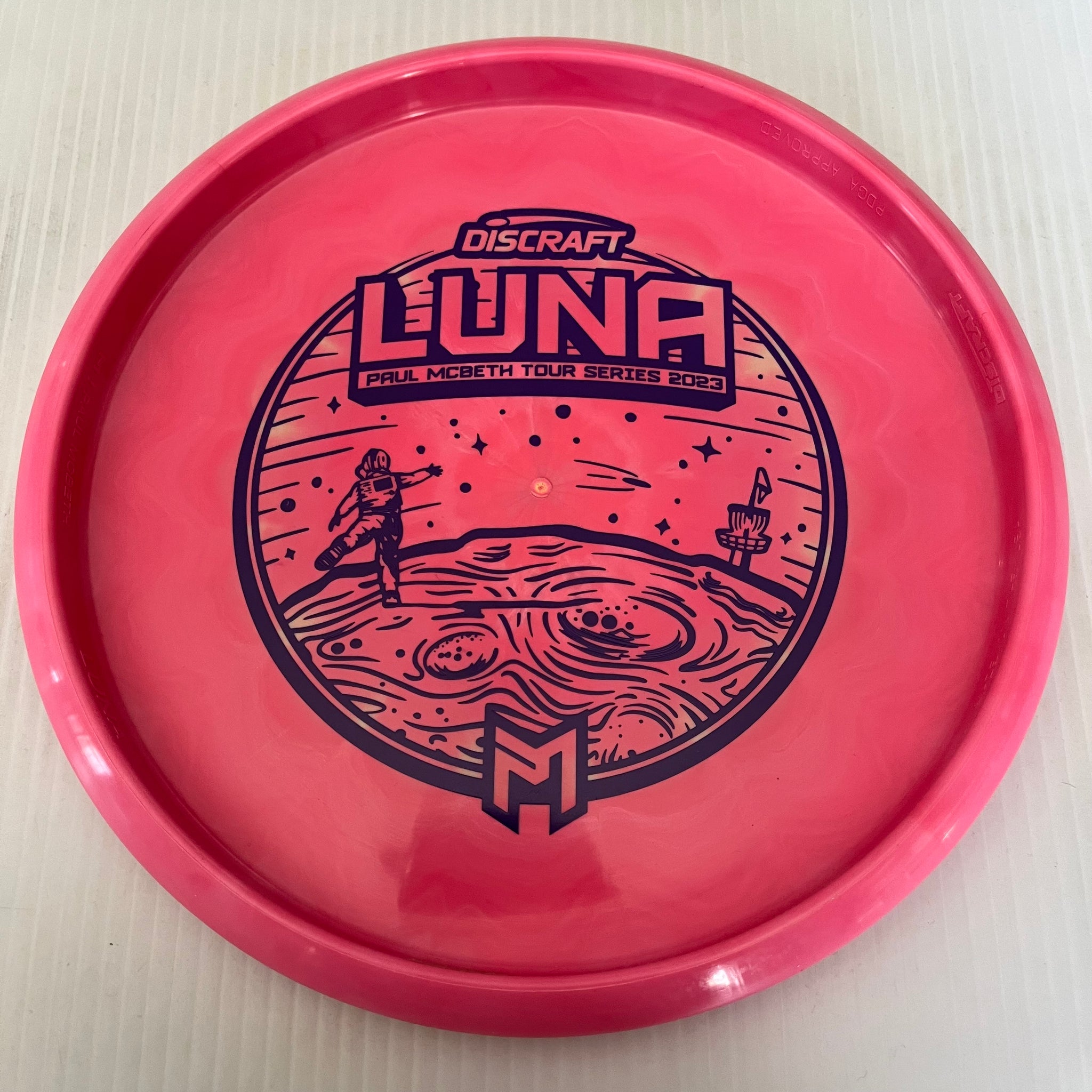 Discraft 2023 Paul McBeth Tour Series Swirly ESP Luna 3/4/0/2
