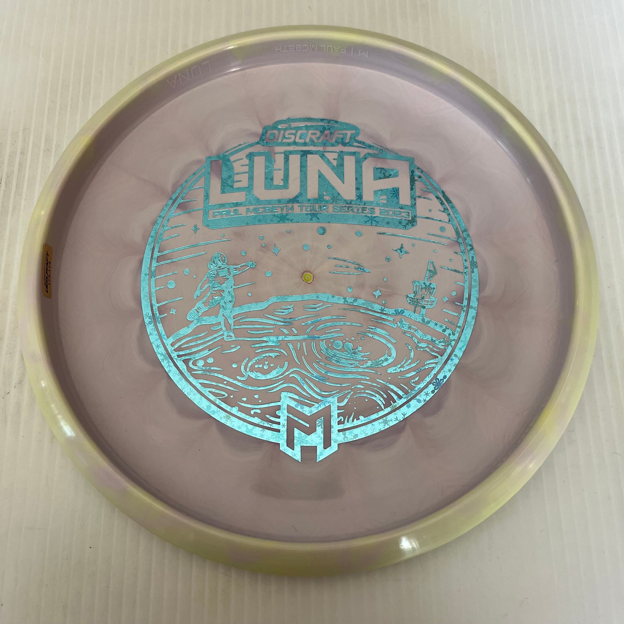 Discraft 2023 Paul McBeth Tour Series Swirly ESP Luna 3/4/0/2