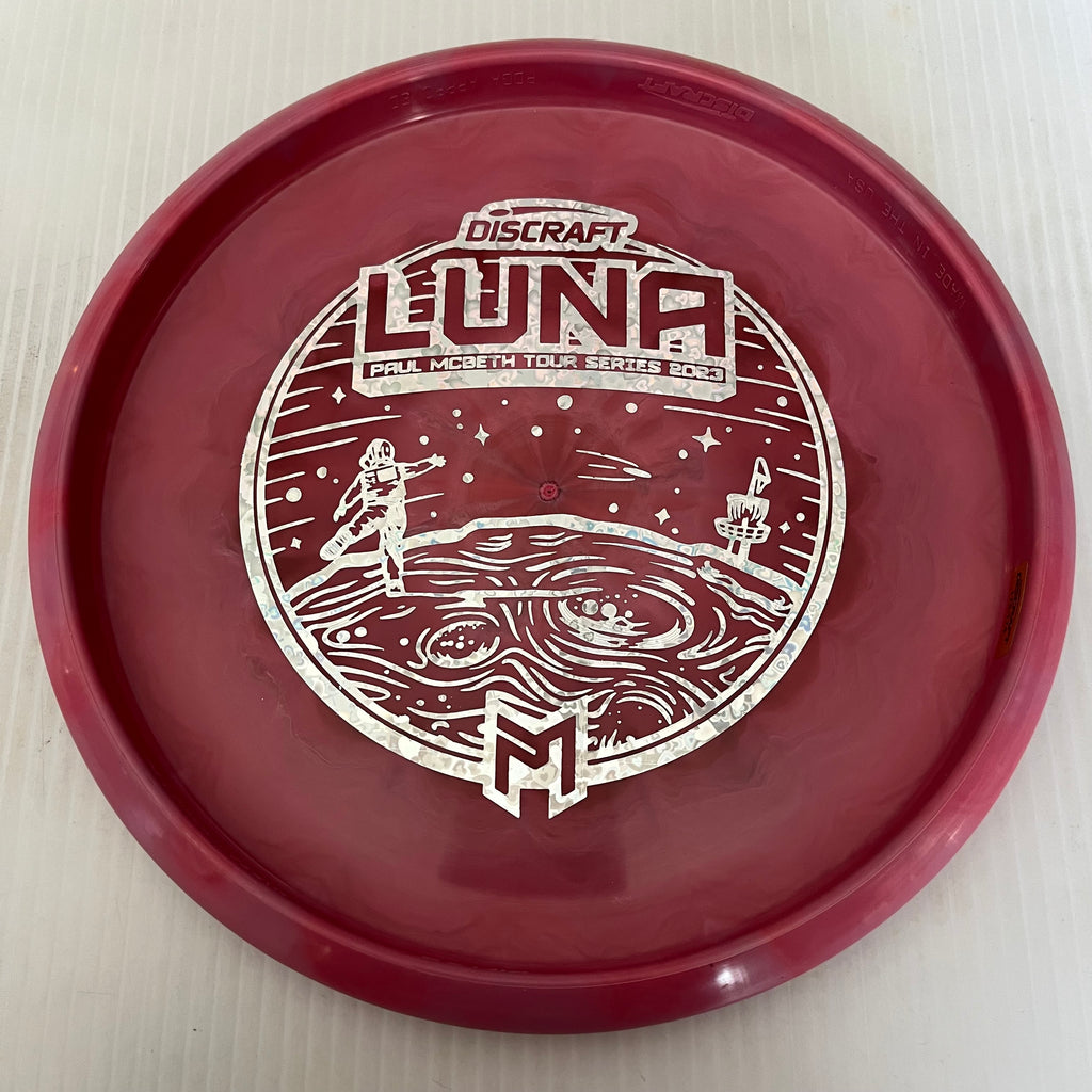 Discraft 2023 Paul McBeth Tour Series Swirly ESP Luna 3/4/0/2
