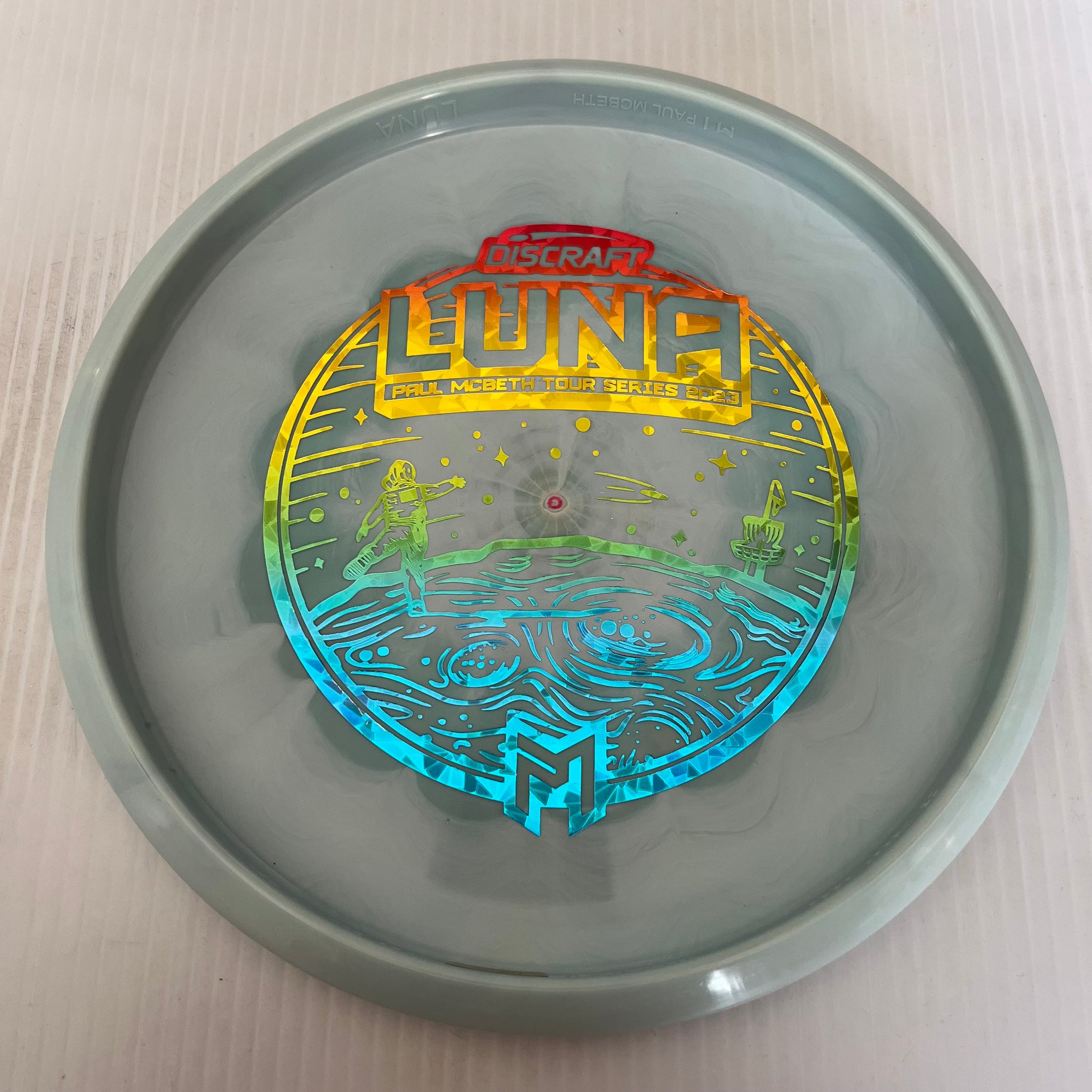 Discraft 2023 Paul McBeth Tour Series Swirly ESP Luna 3/4/0/2