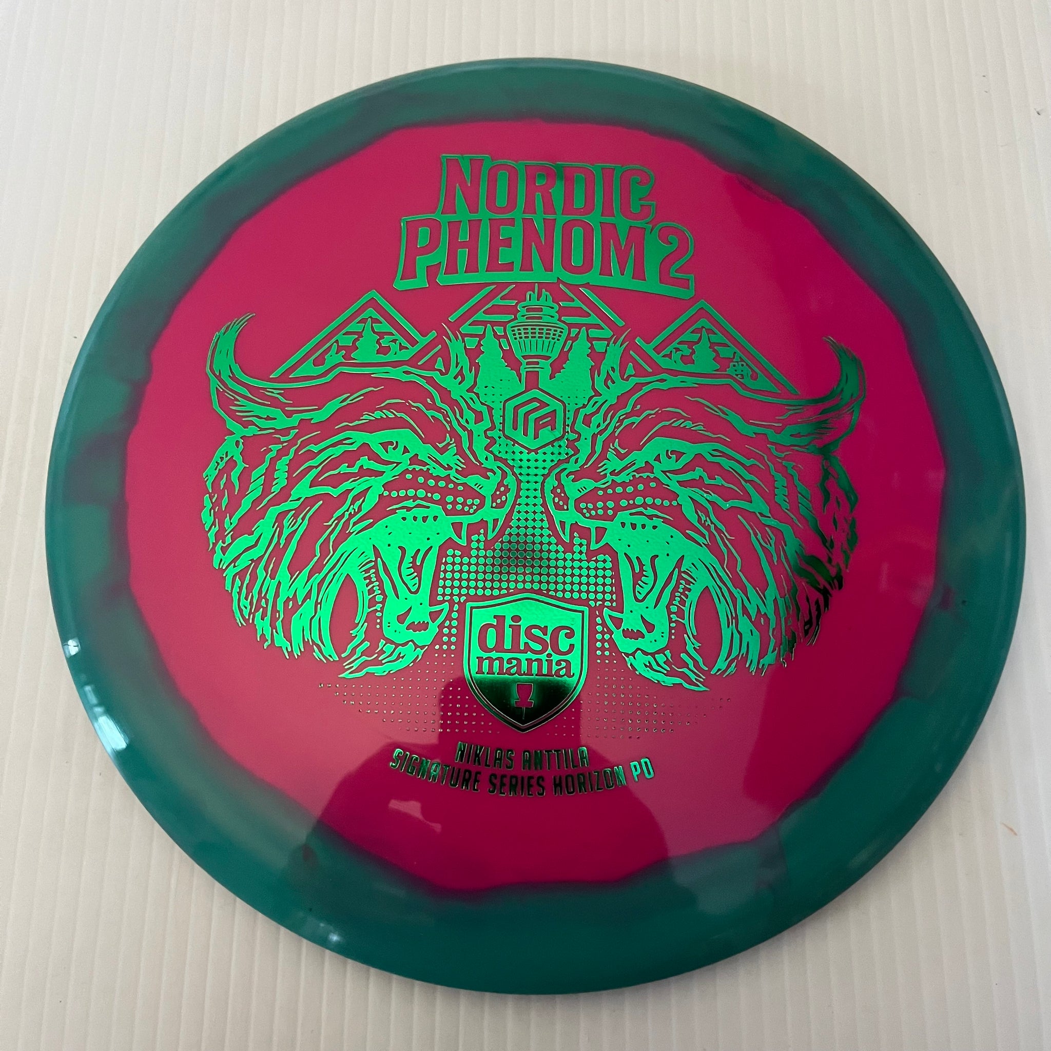 Discmania Niklas Anttila Signature Series Nordic Phenom 2 Horizon S-Line PD 10/4/0/3
