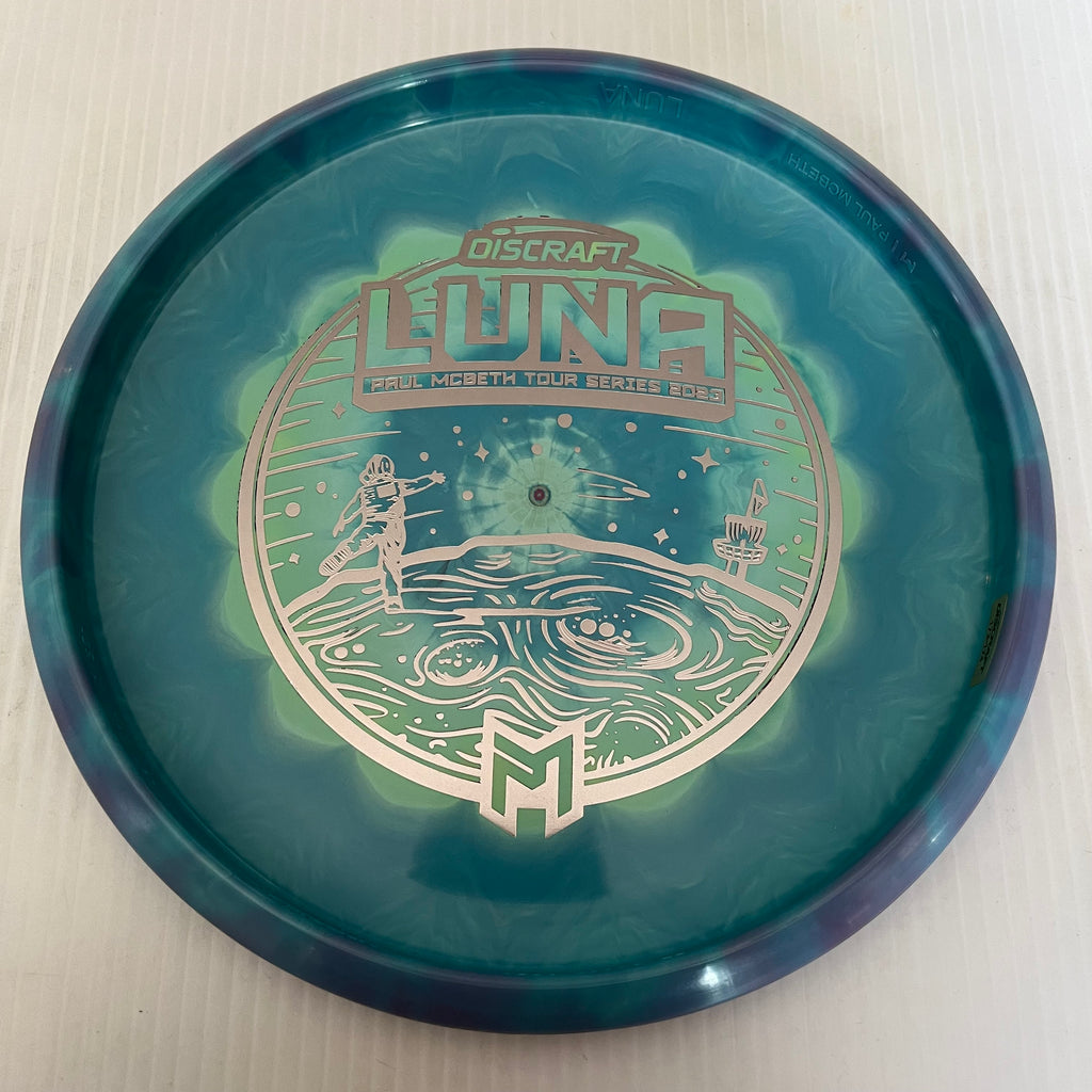 Discraft 2023 Paul McBeth Tour Series Swirly ESP Luna 3/4/0/2