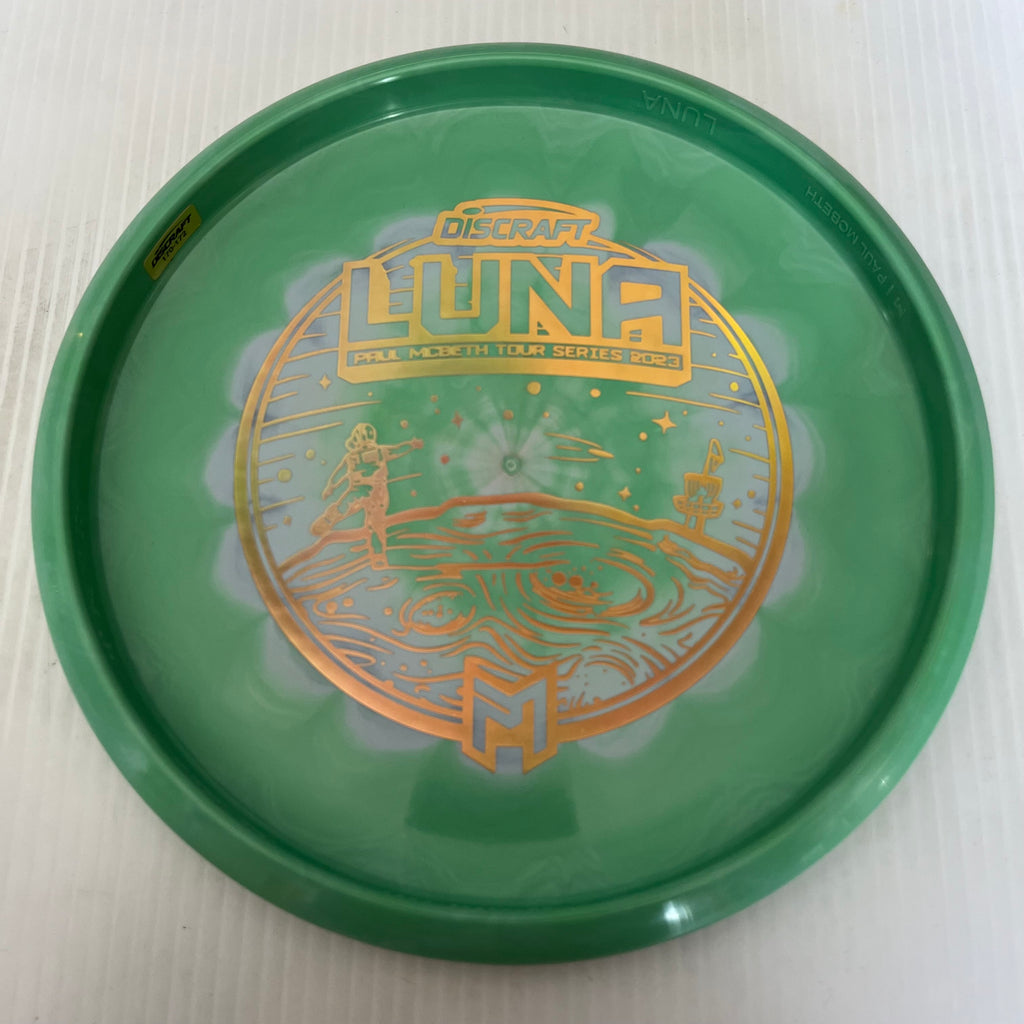Discraft 2023 Paul McBeth Tour Series Swirly ESP Luna 3/4/0/2