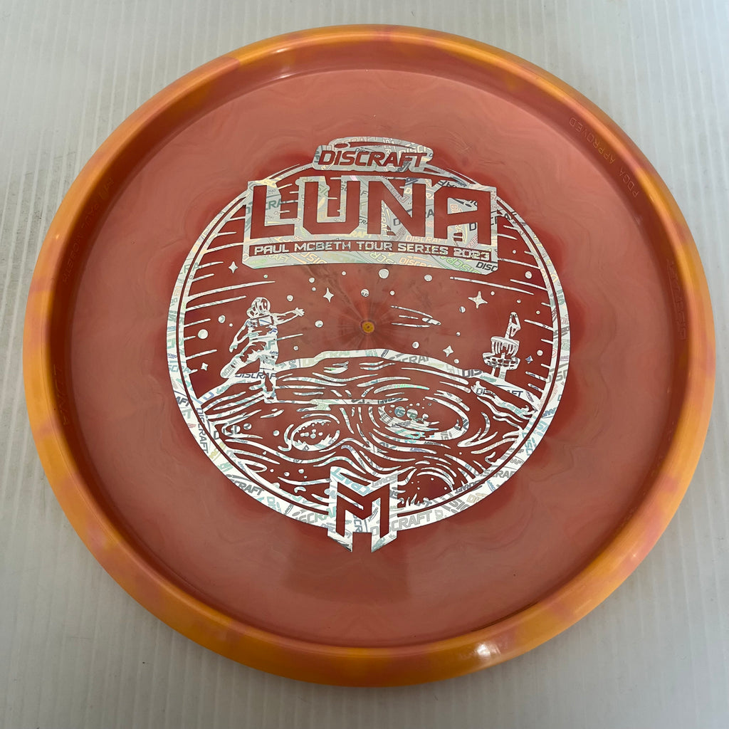 Discraft 2023 Paul McBeth Tour Series Swirly ESP Luna 3/4/0/2