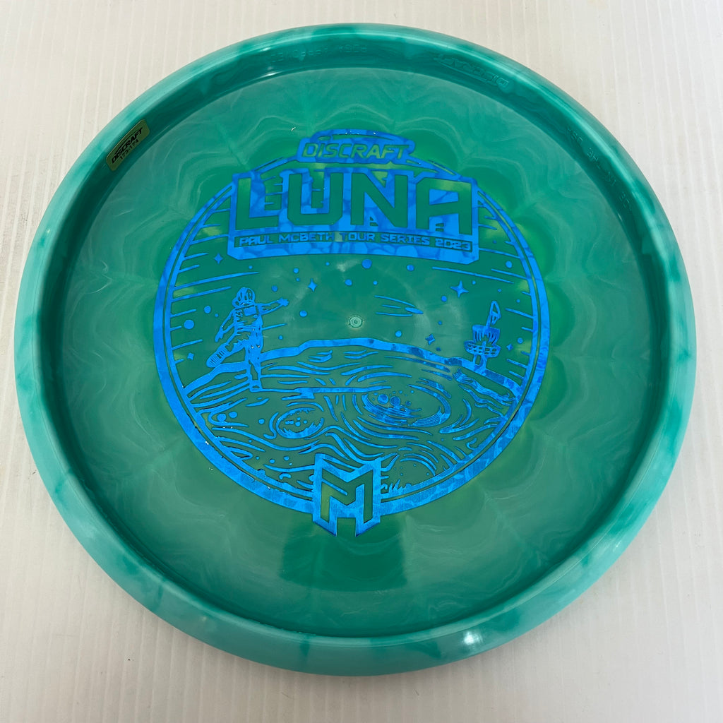 Discraft 2023 Paul McBeth Tour Series Swirly ESP Luna 3/4/0/2