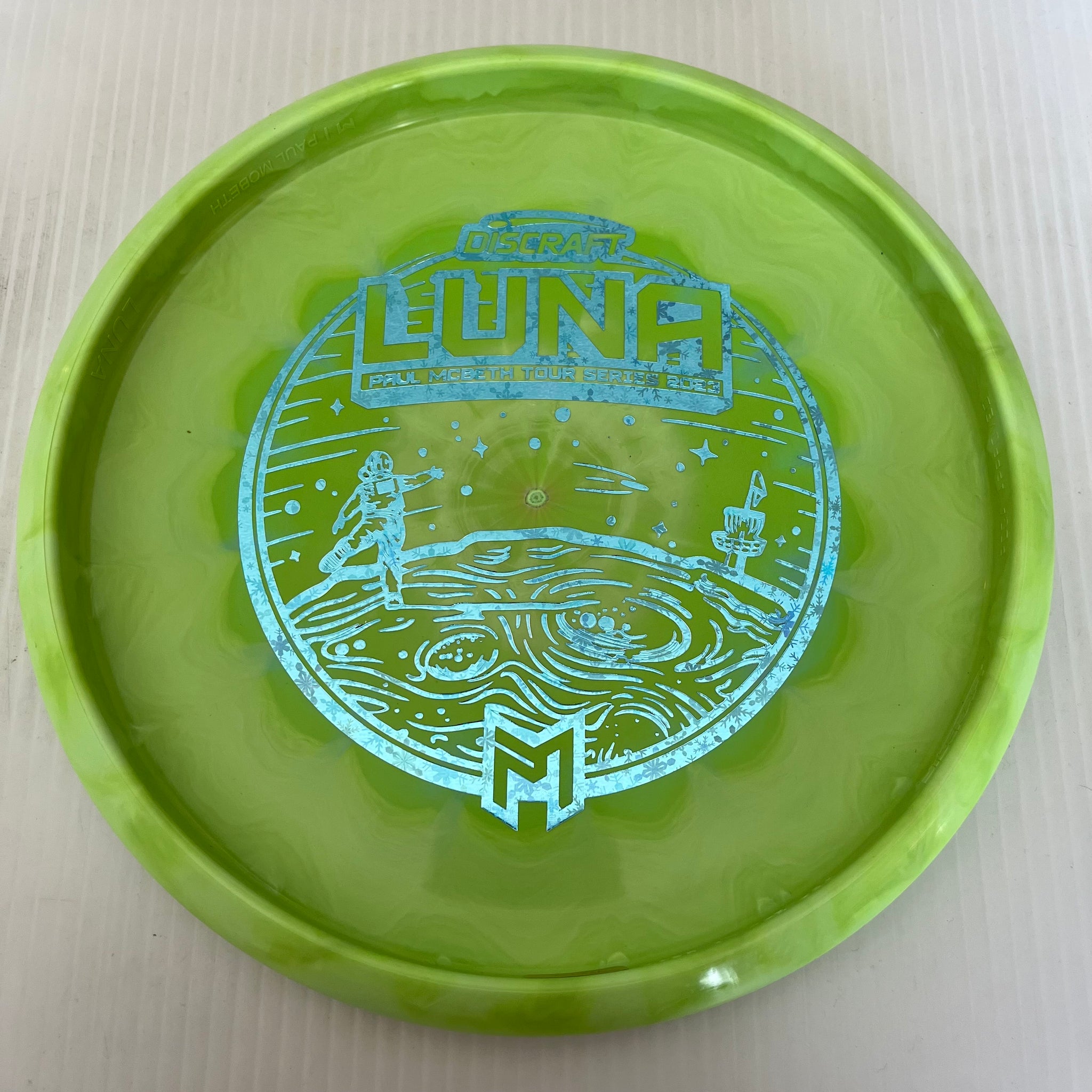 Discraft 2023 Paul McBeth Tour Series Swirly ESP Luna 3/4/0/2