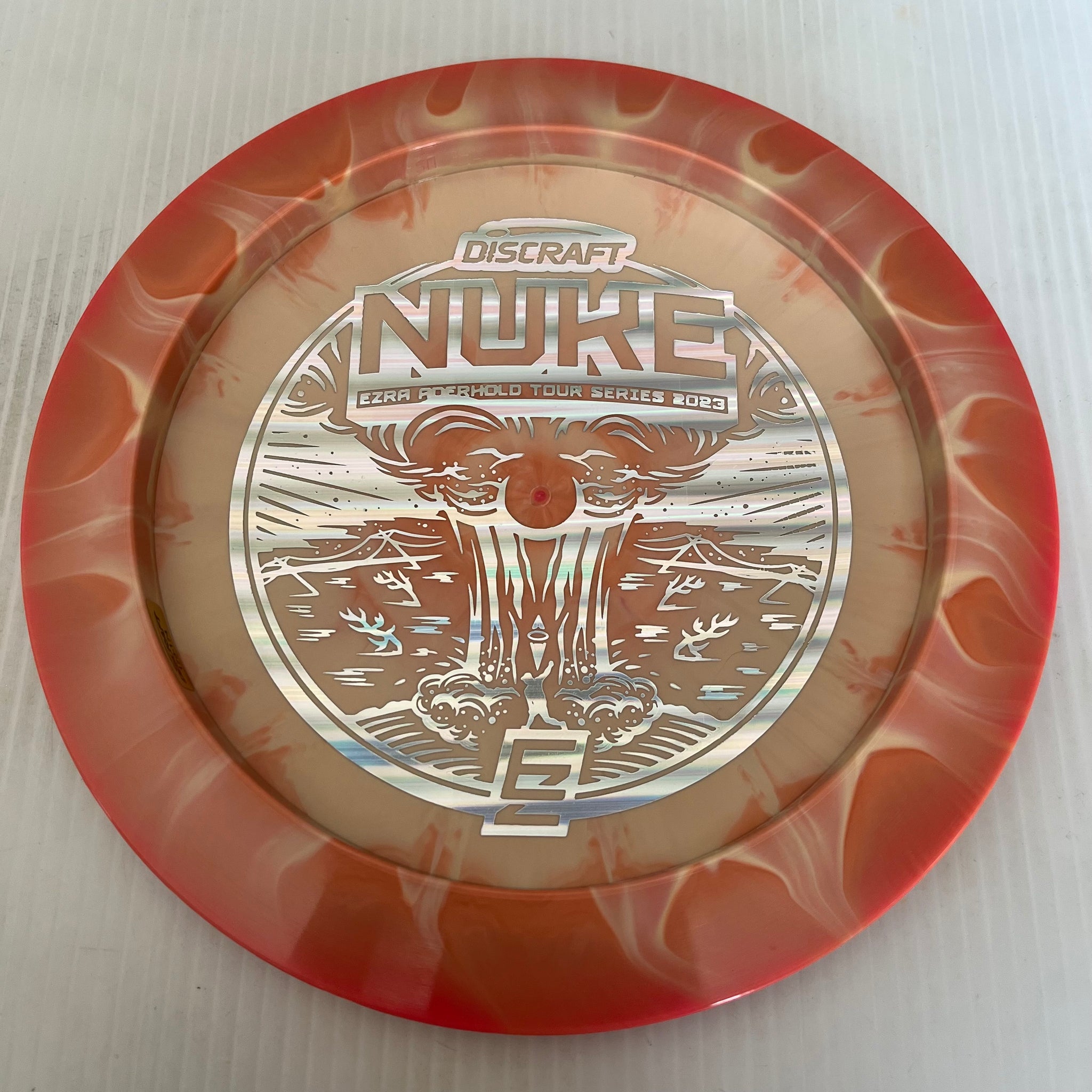 Discraft 2023 Ezra Aderhold Tour Series Swirly ESP Nuke 13/5/-1/3
