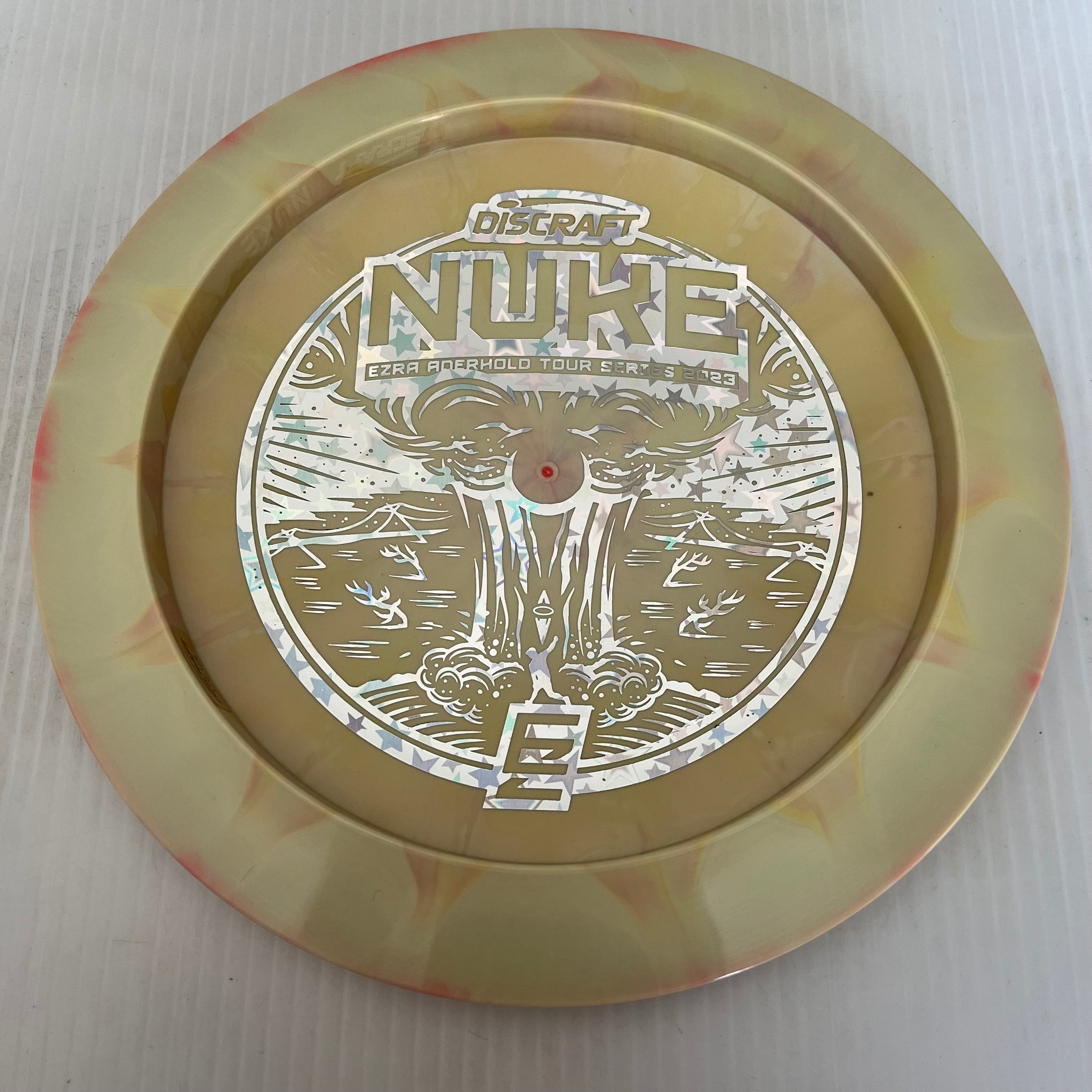 Discraft 2023 Ezra Aderhold Tour Series Swirly ESP Nuke 13/5/-1/3