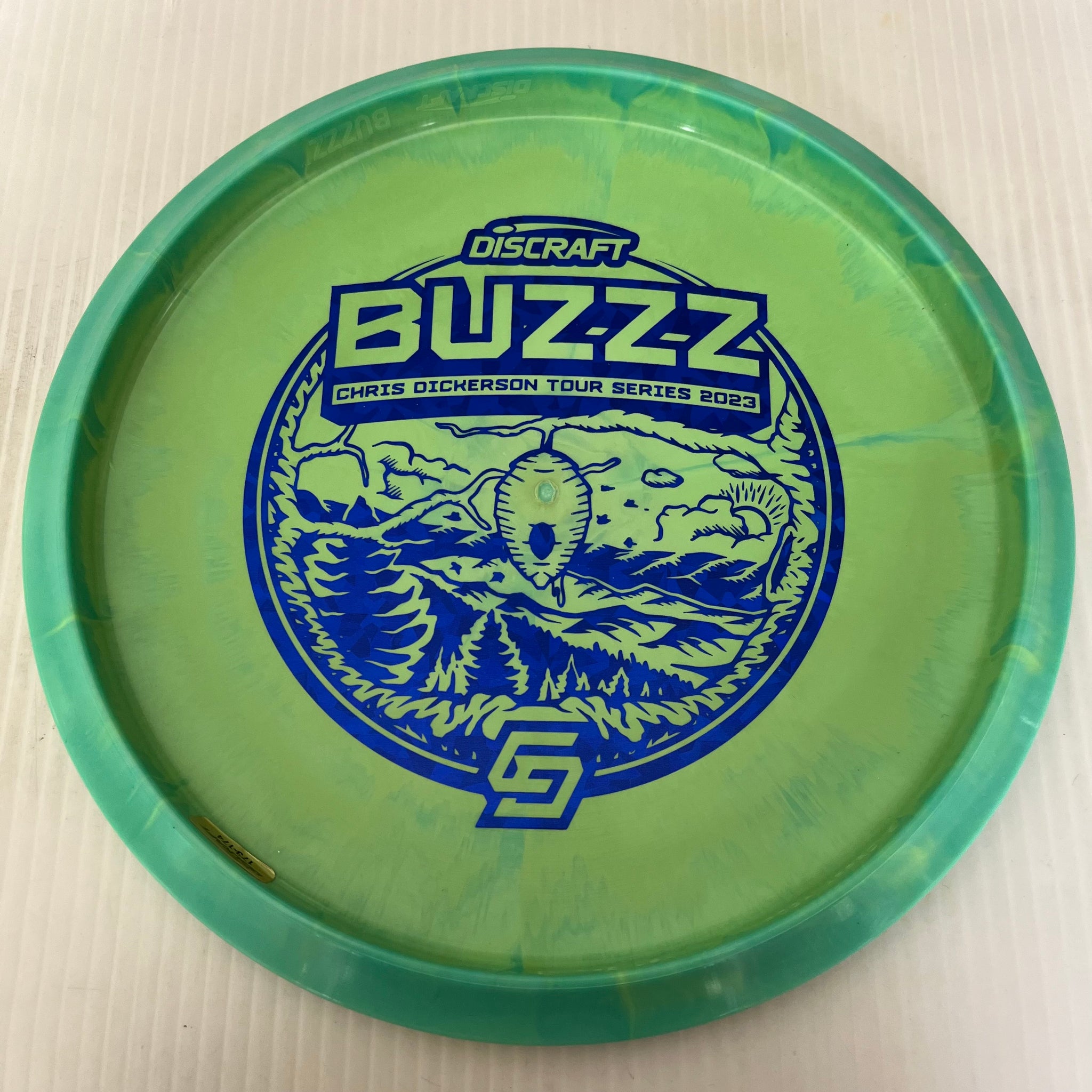 Discraft 2023 Chris Dickerson Tour Series Swirly ESP Buzzz 5/4/-1/1