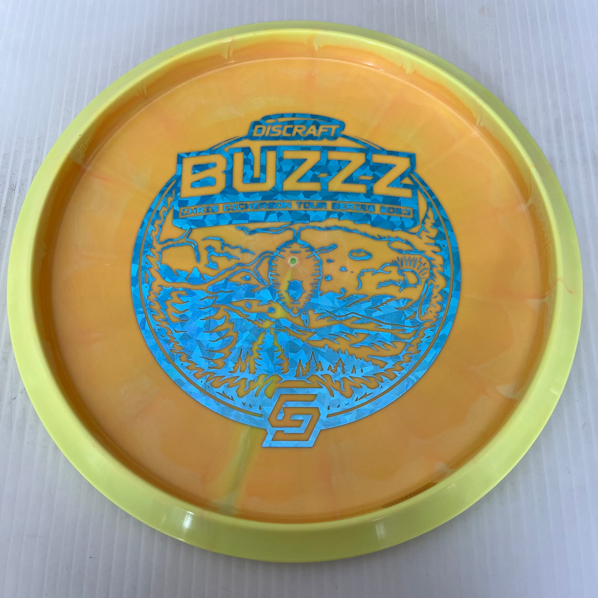 Discraft 2023 Chris Dickerson Tour Series Swirly ESP Buzzz 5/4/-1/1