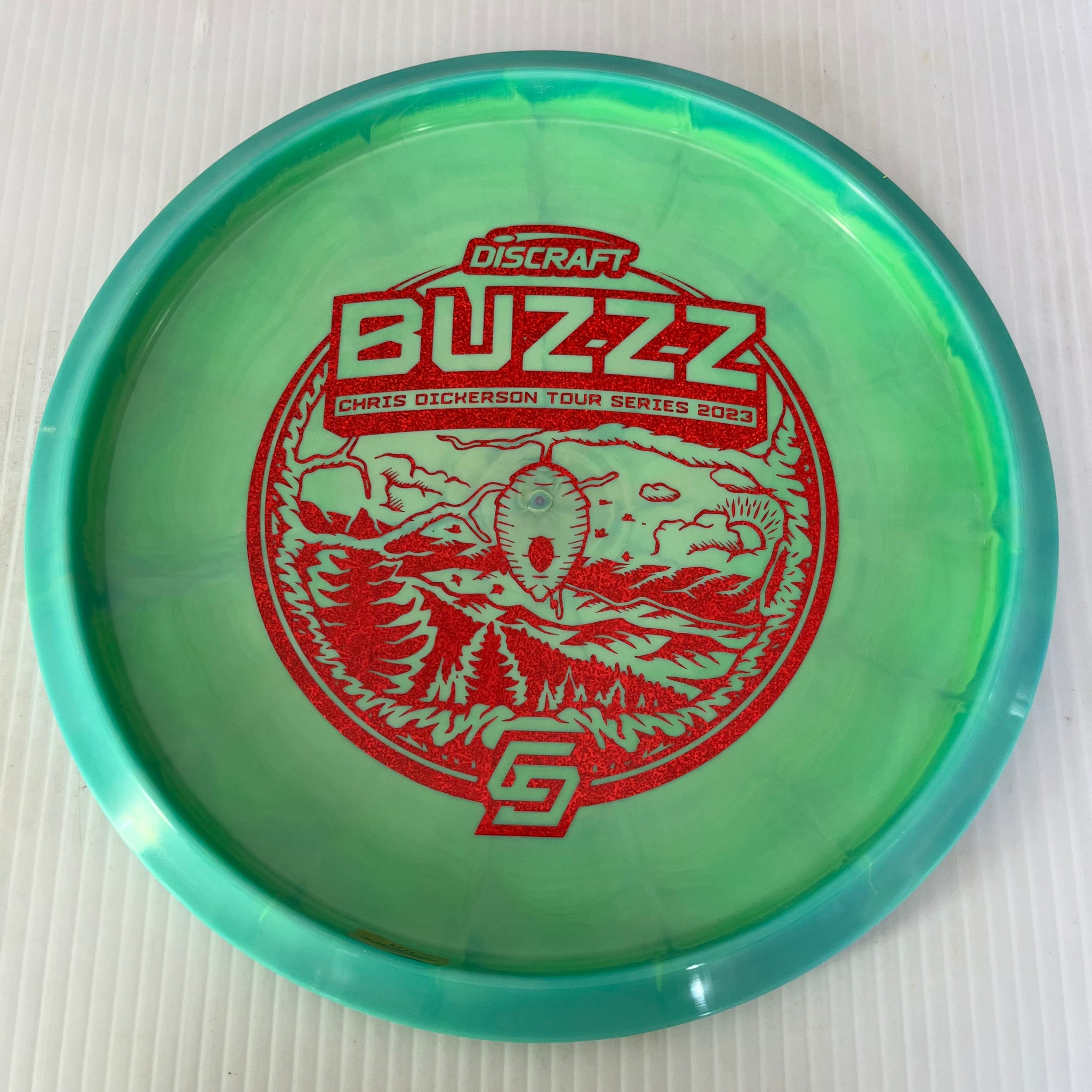 Discraft 2023 Chris Dickerson Tour Series Swirly ESP Buzzz 5/4/-1/1