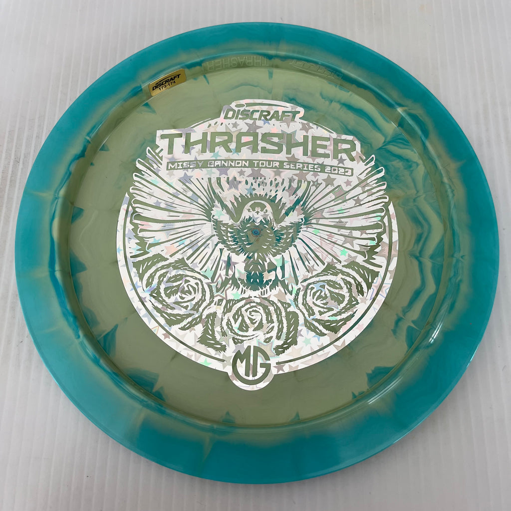 Discraft 2023 Missy Gannon Tour Series Swirly ESP Thrasher 12/5/-3/2