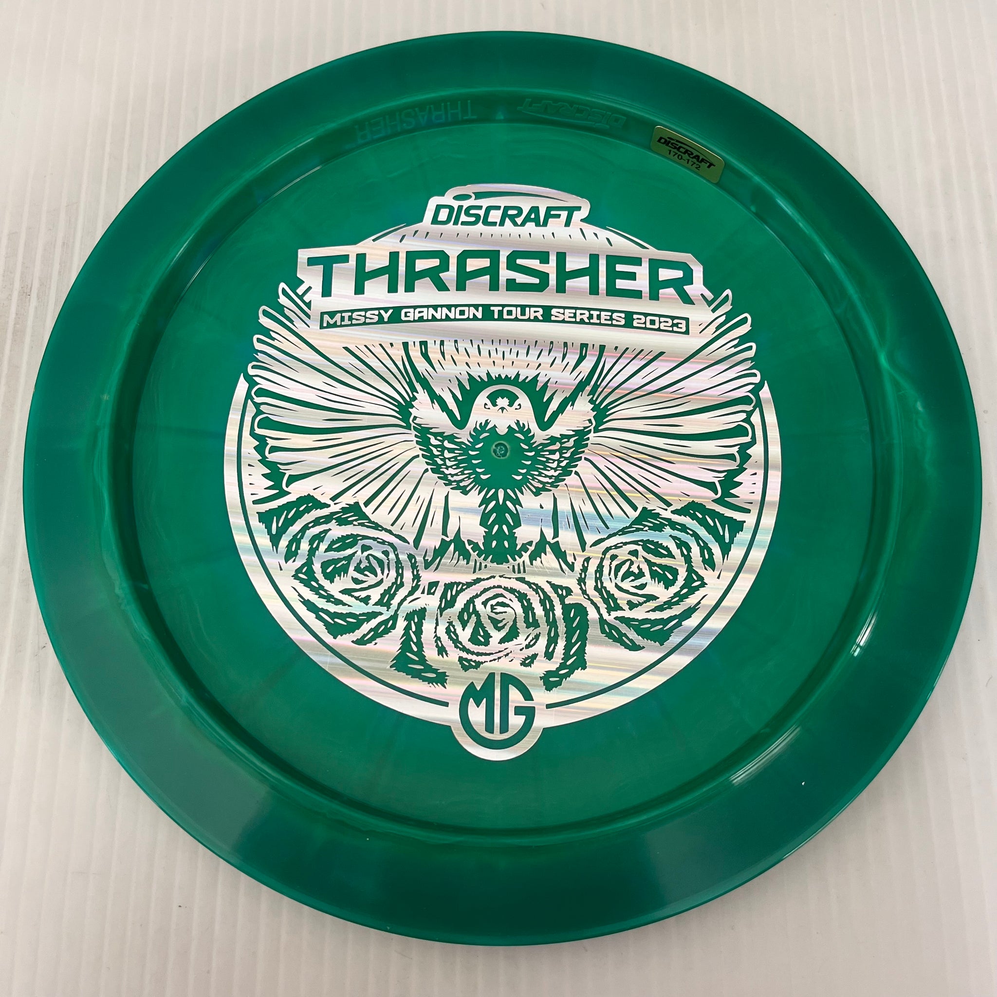 Discraft 2023 Missy Gannon Tour Series Swirly ESP Thrasher 12/5/-3/2