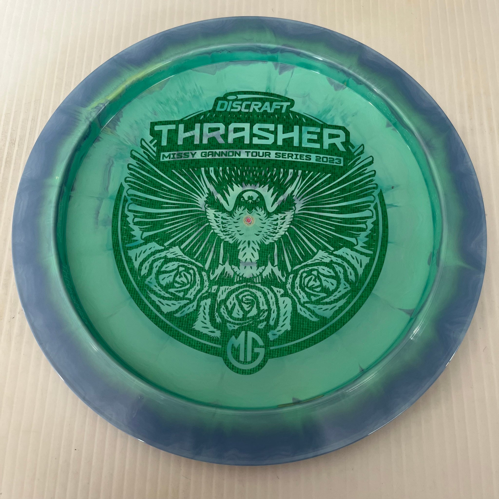 Discraft 2023 Missy Gannon Tour Series Swirly ESP Thrasher 12/5/-3/2