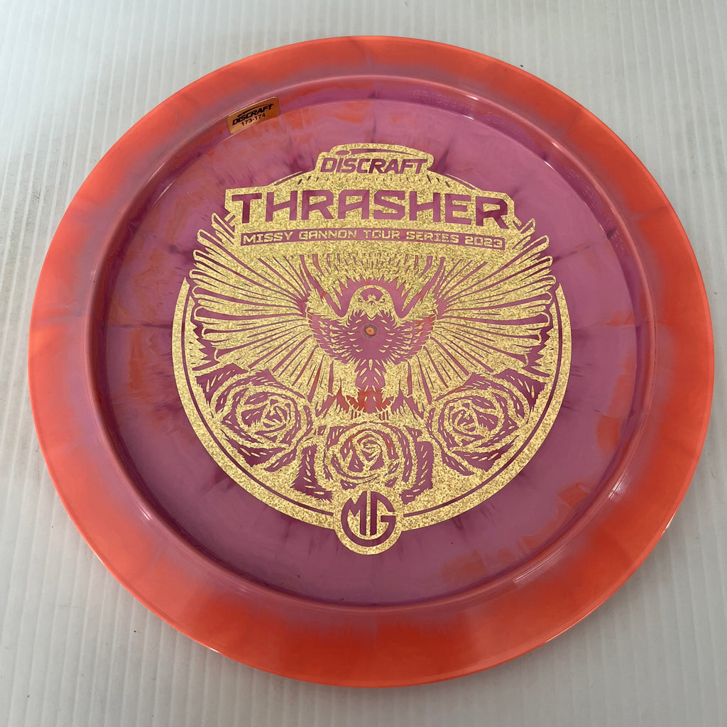 Discraft 2023 Missy Gannon Tour Series Swirly ESP Thrasher 12/5/-3/2