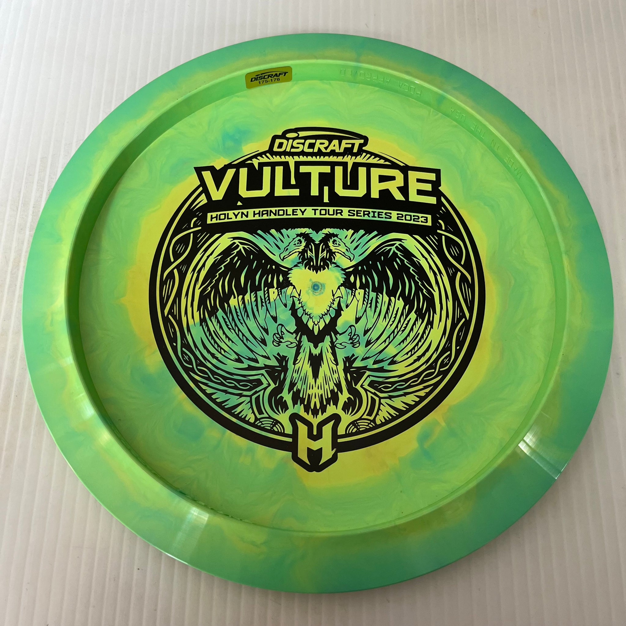 Discraft 2023 Holyn Handley Tour Series Swirly ESP Vulture 10/5/0/2