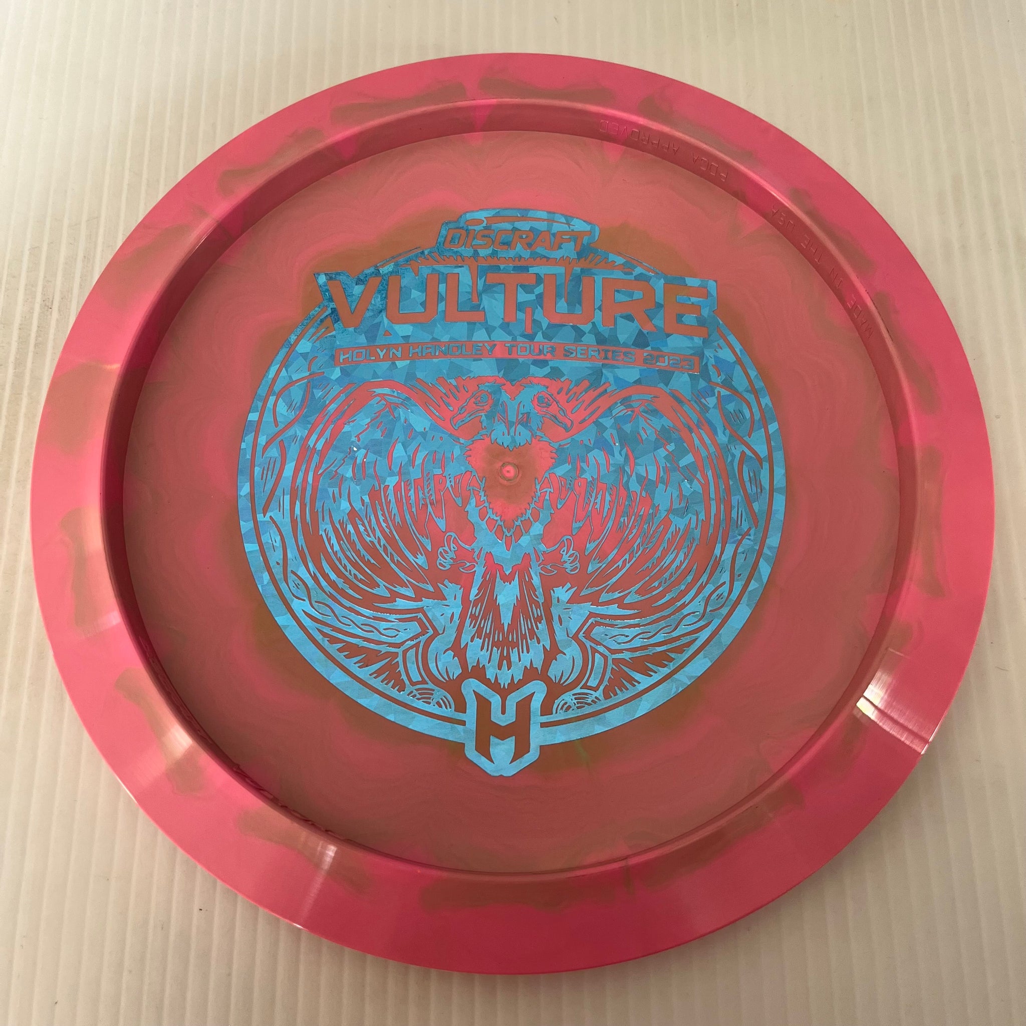Discraft 2023 Holyn Handley Tour Series Swirly ESP Vulture 10/5/0/2