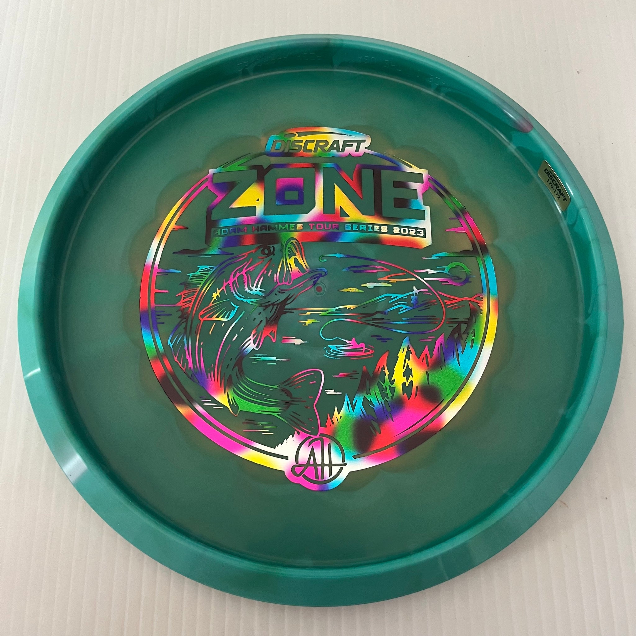 Discraft 2023 Adam Hammes Tour Series Swirly ESP Zone 4/3/0/3