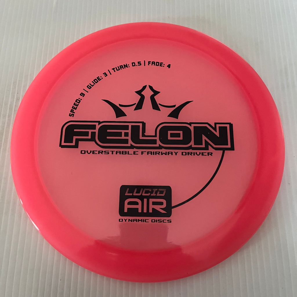 Dynamic Discs Lucid Air Felon 9/3/0.5/4