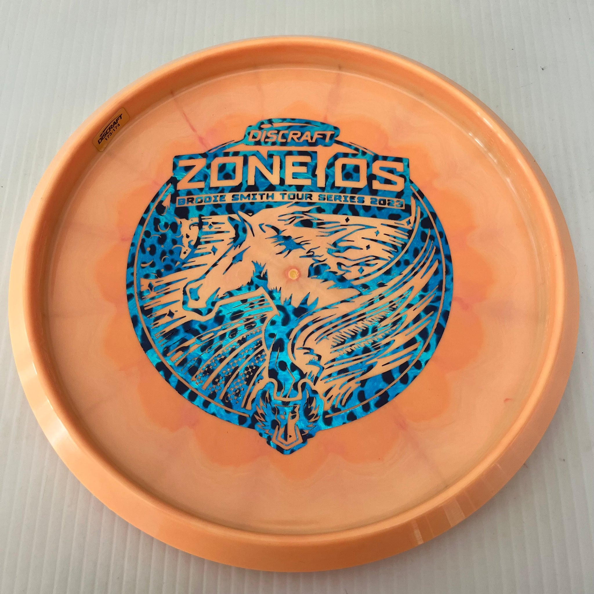 Discraft 2023 Brodie Smith Tour Series Swirly ESP Zone OS 4/2/1/5