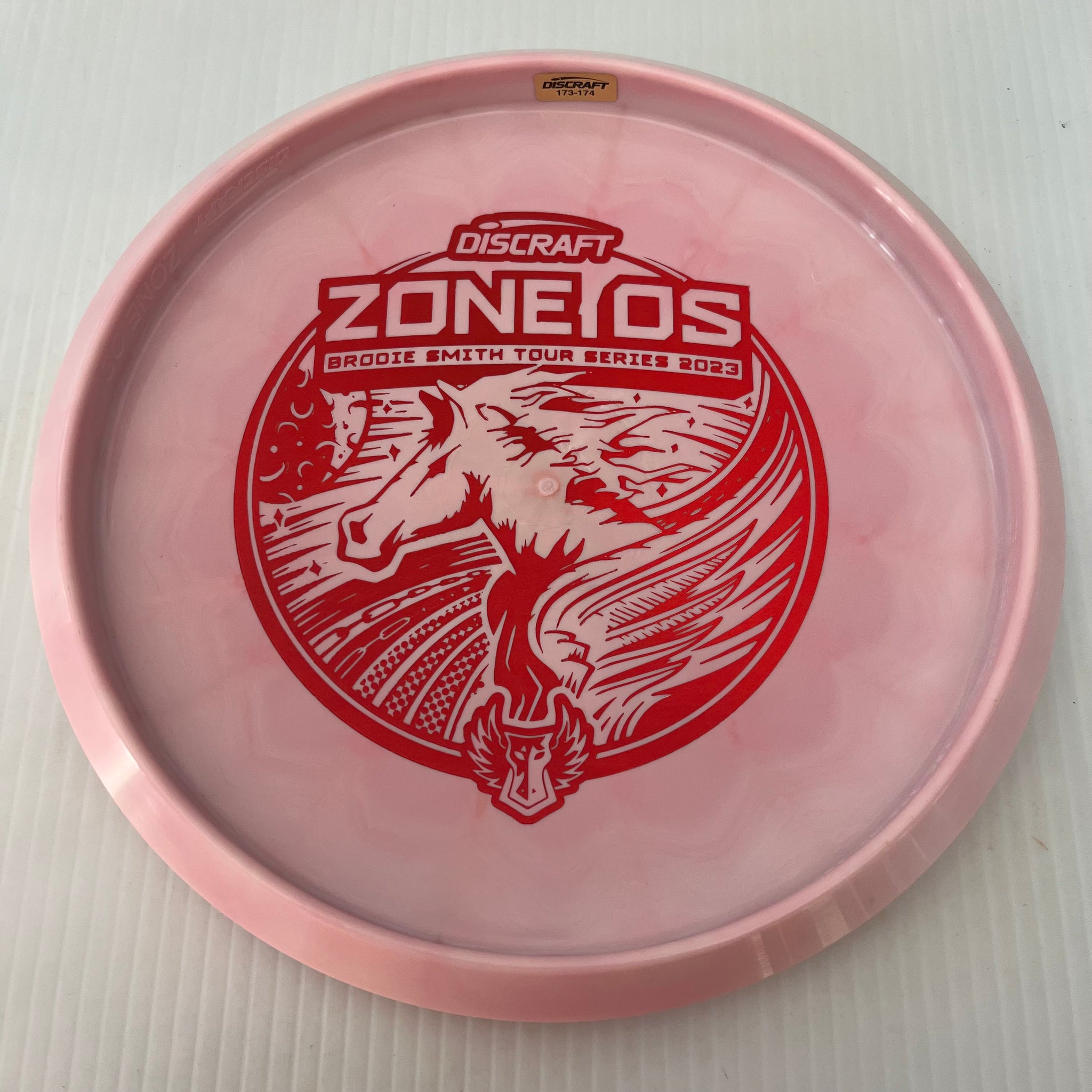 Discraft 2023 Brodie Smith Tour Series Swirly ESP Zone OS 4/2/1/5