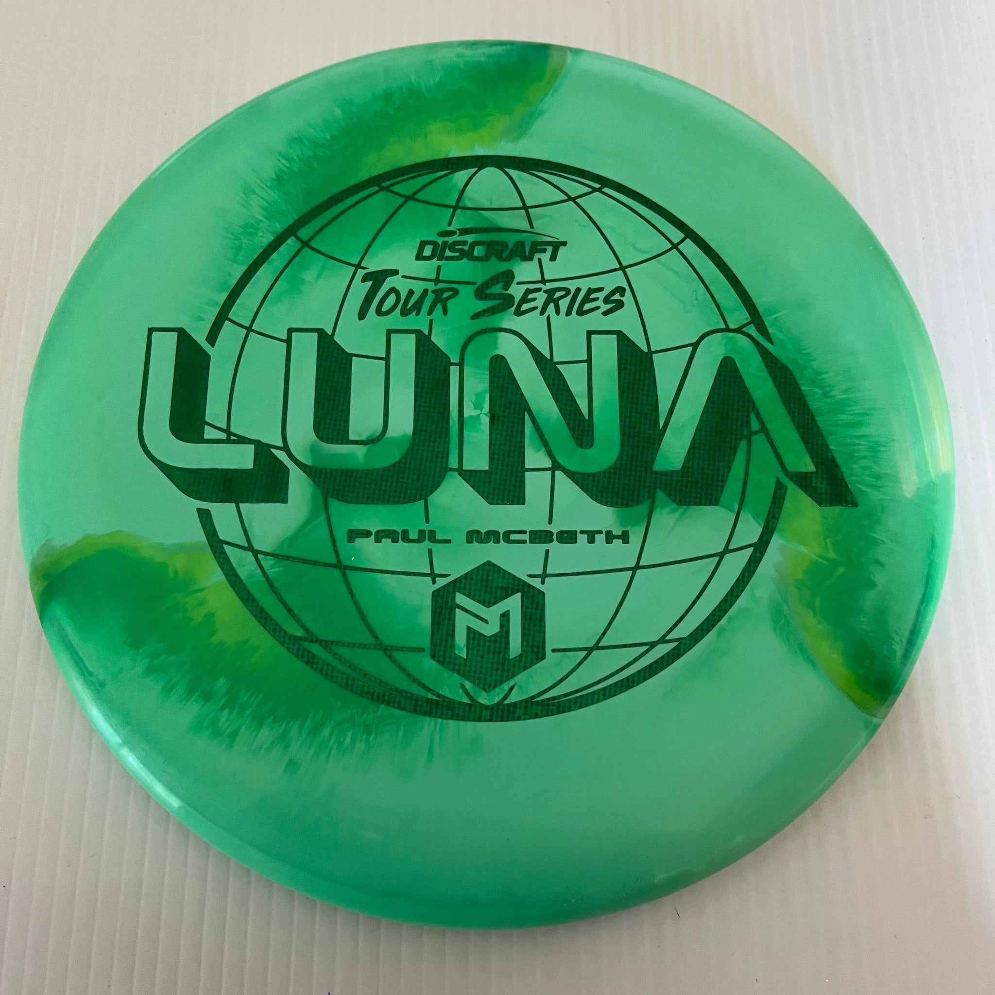 Discraft 2022 Paul McBeth Tour Series Swirly ESP Luna 3/4/0/2