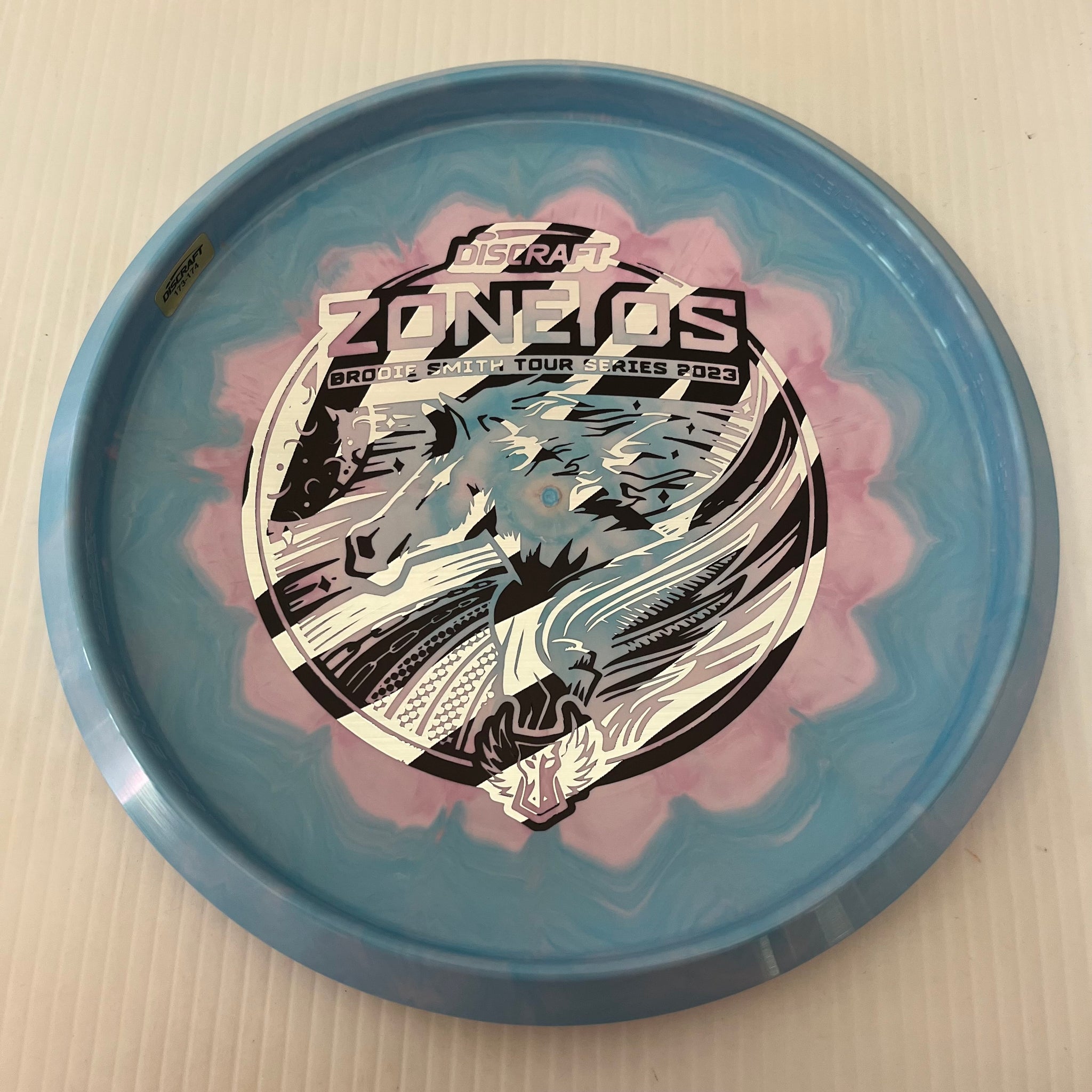 Discraft 2023 Brodie Smith Tour Series Swirly ESP Zone OS 4/2/1/5