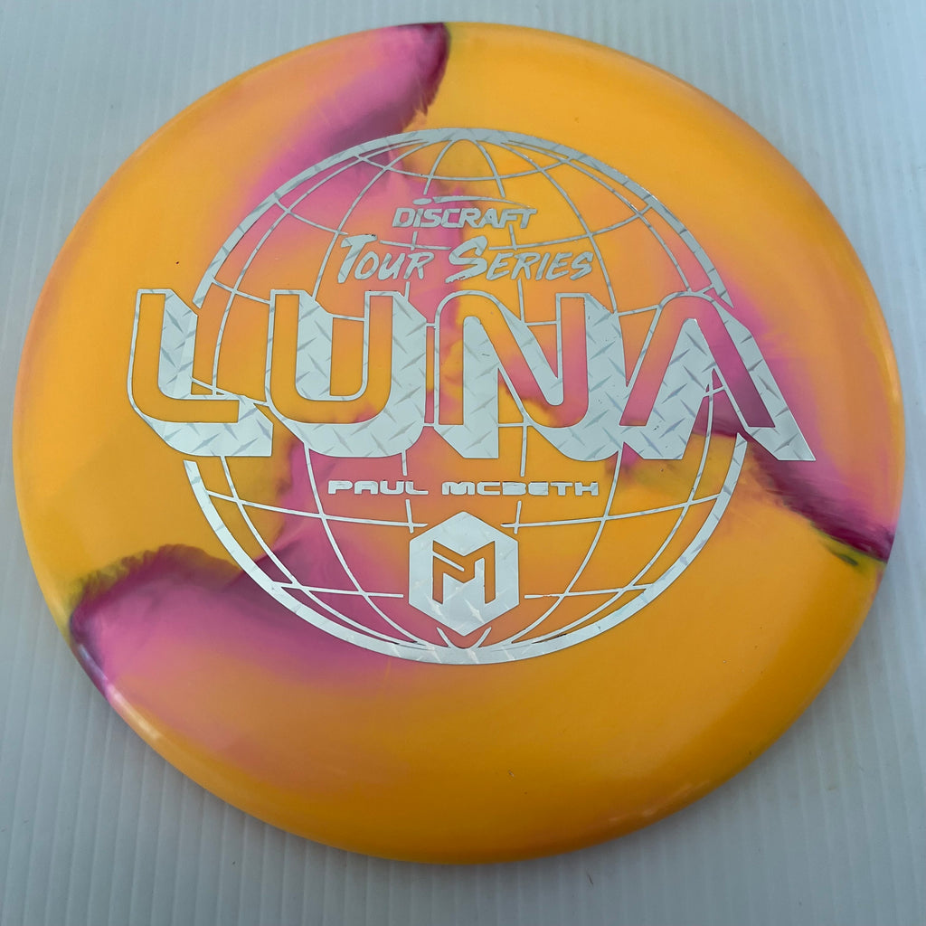 Discraft 2022 Paul McBeth Tour Series Swirly ESP Luna 3/4/0/2