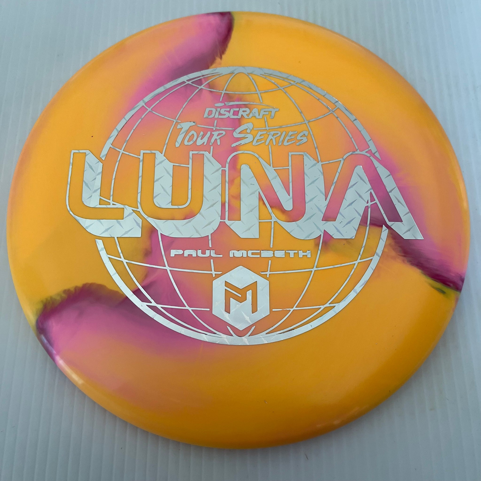Discraft 2022 Paul McBeth Tour Series Swirly ESP Luna 3/4/0/2