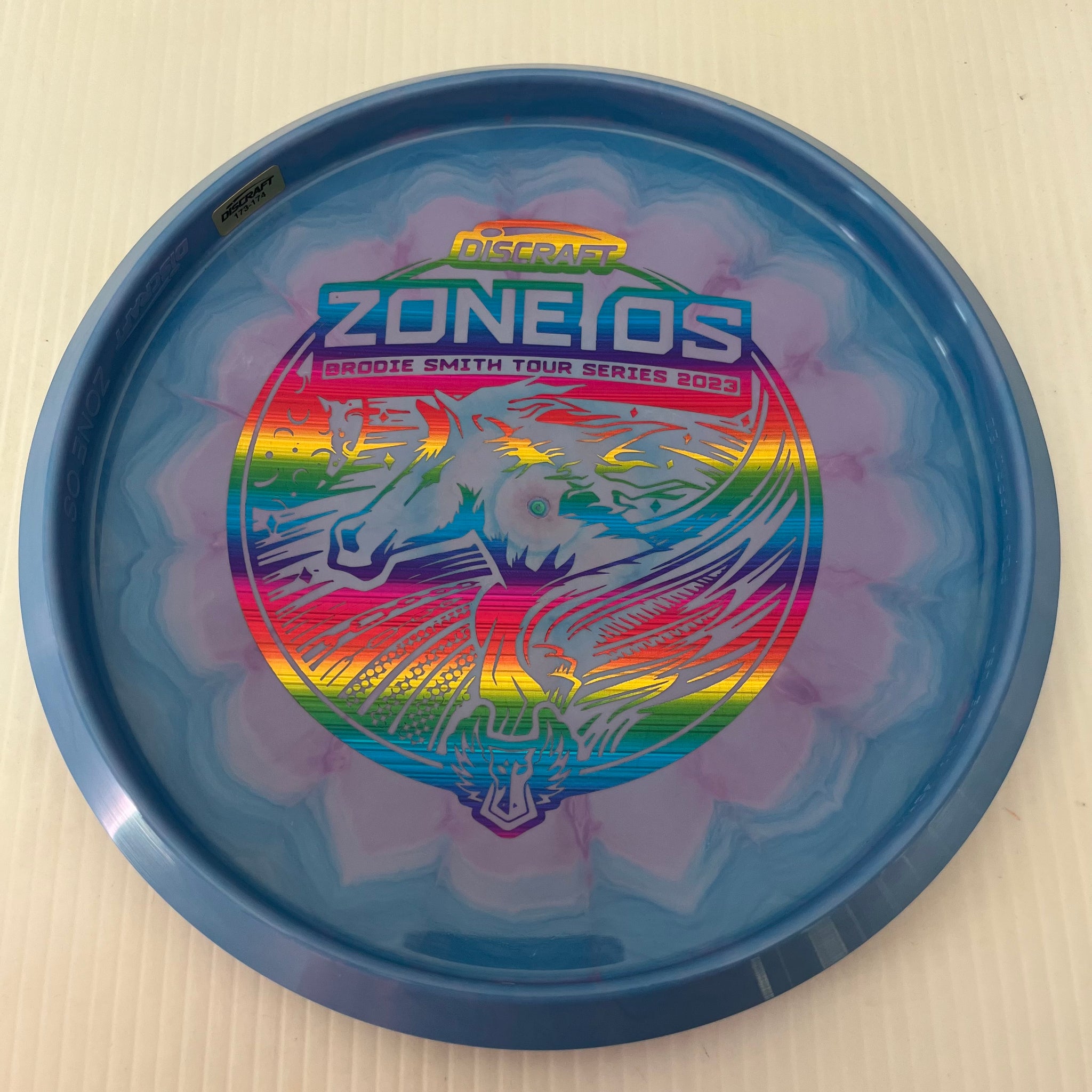 Discraft 2023 Brodie Smith Tour Series Swirly ESP Zone OS 4/2/1/5