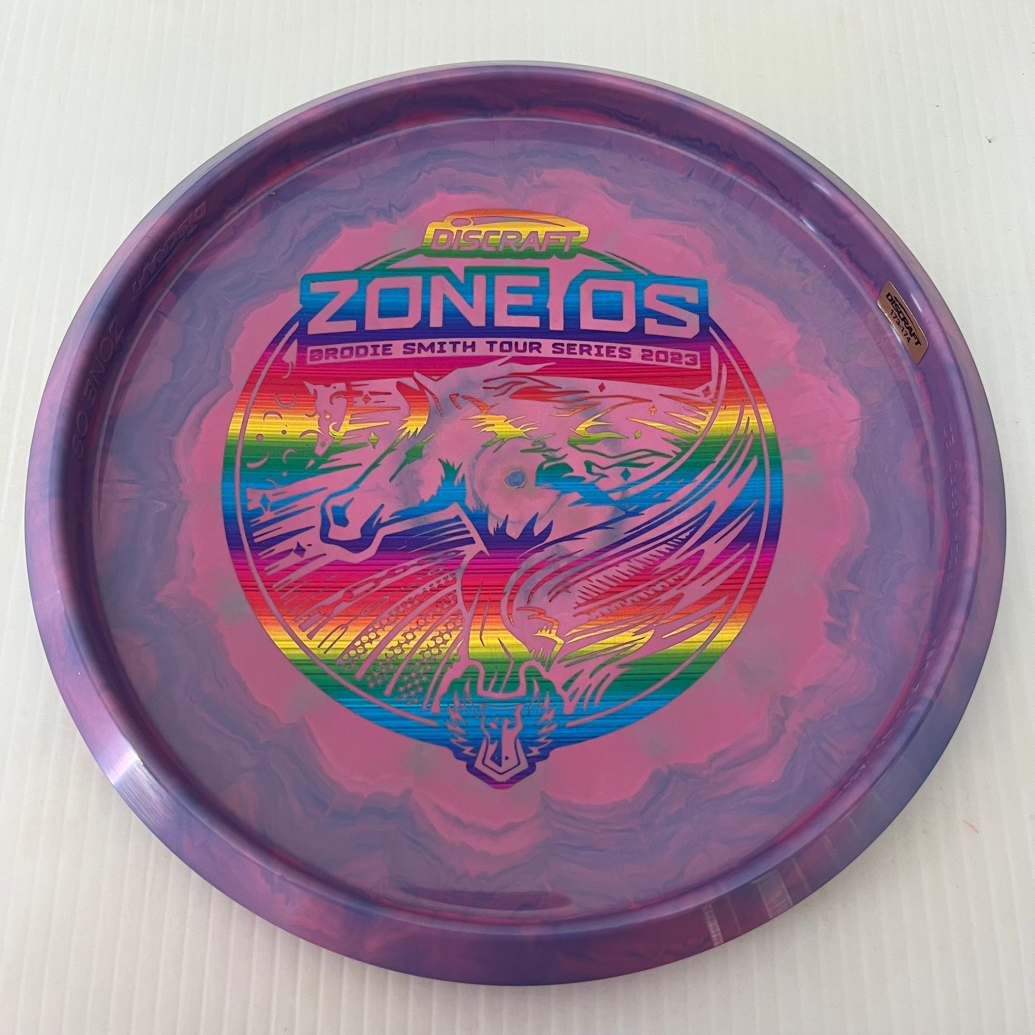 Discraft 2023 Brodie Smith Tour Series Swirly ESP Zone OS 4/2/1/5