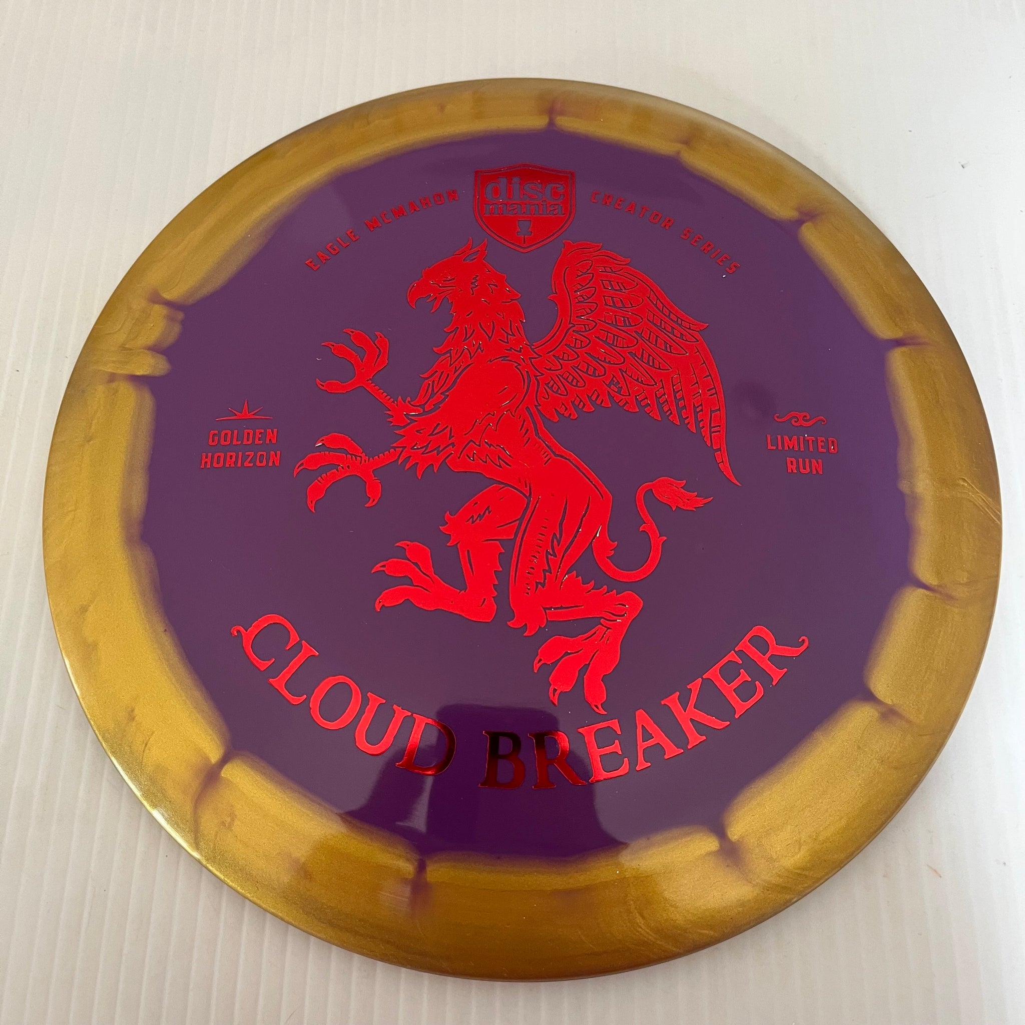 Discmania 2023 Eagle McMahon Creator Series Golden Horizon Cloud Breaker 12/5/-1/3