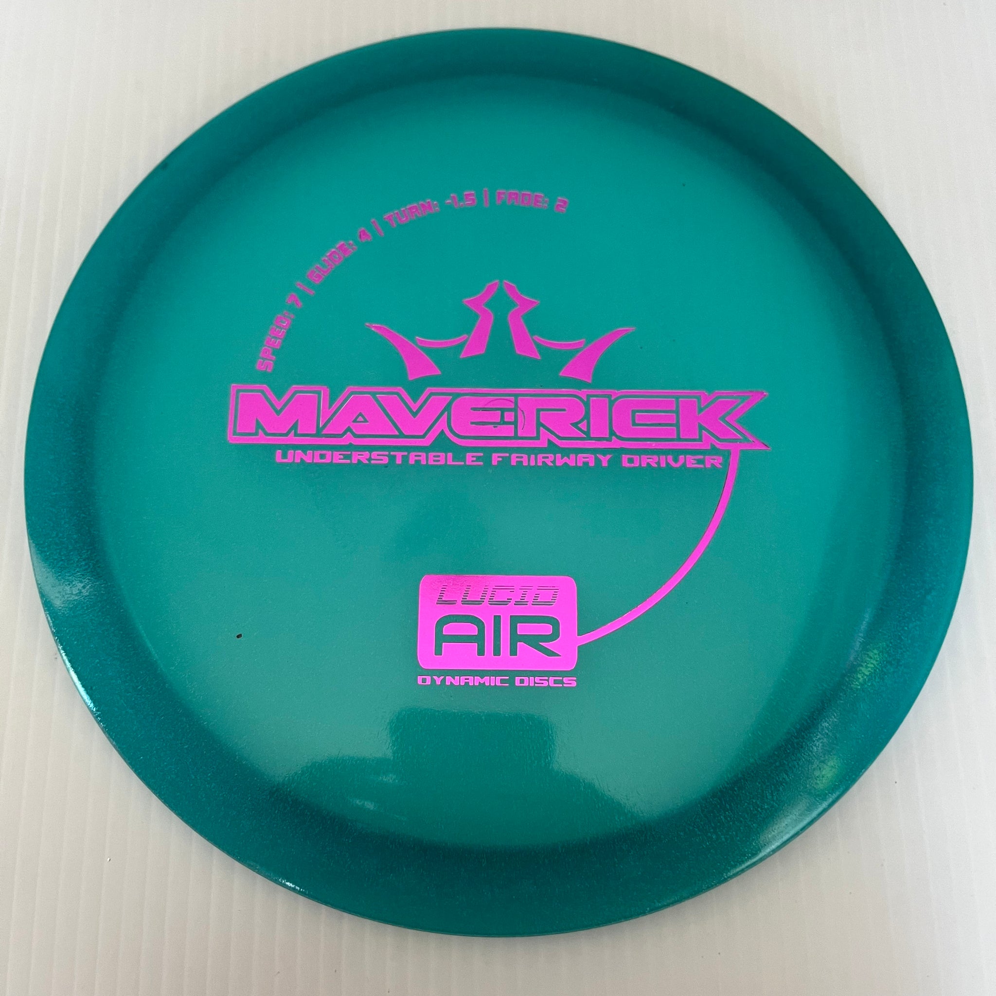 Dynamic Discs Lucid Air Maverick 7/4/-1.5/2