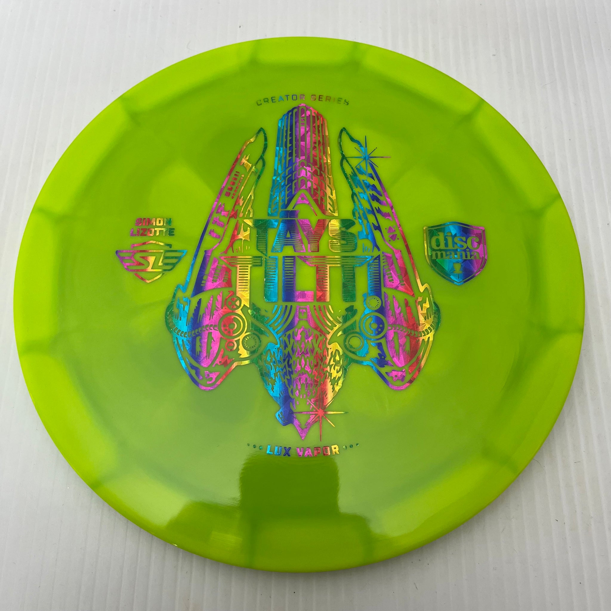 Discmania Simon Lizotte Creator Series Lux Vapor Tays Tiltti (Full Tilt) 9/1/1/6