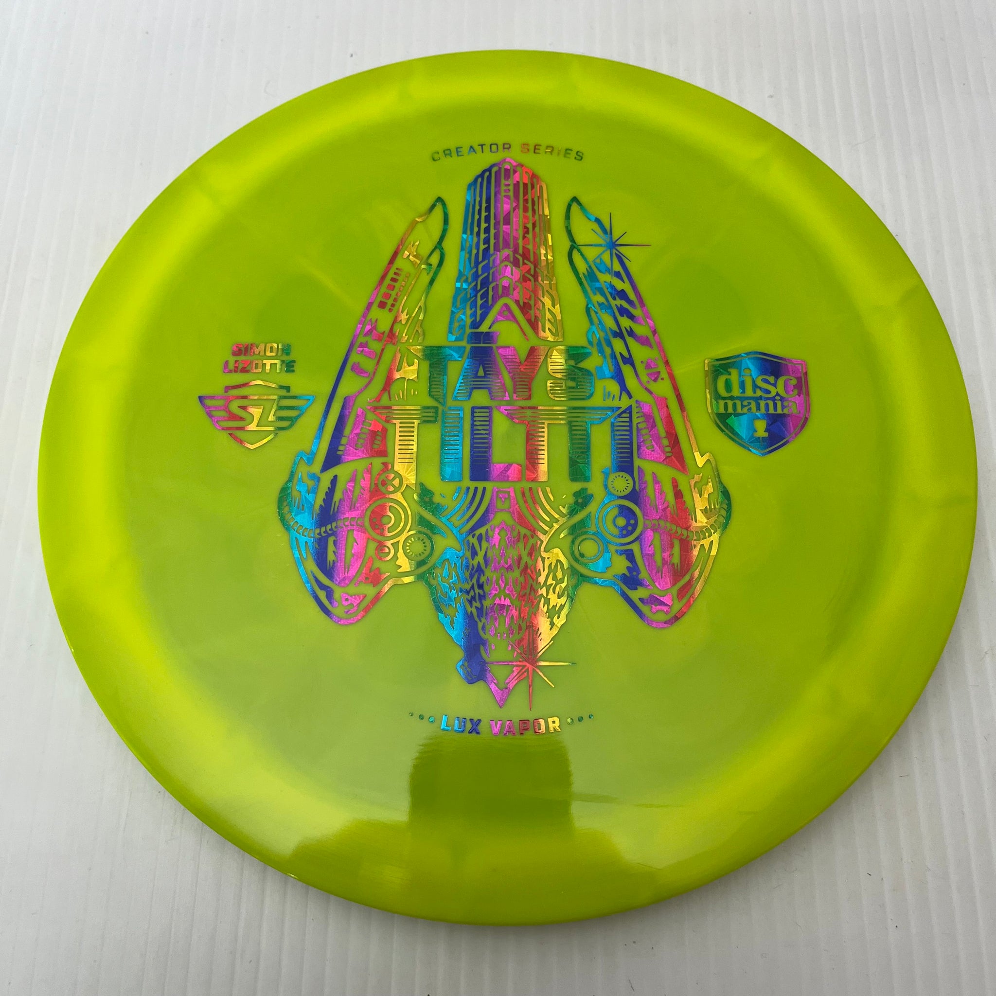Discmania Simon Lizotte Creator Series Lux Vapor Tays Tiltti (Full Tilt) 9/1/1/6